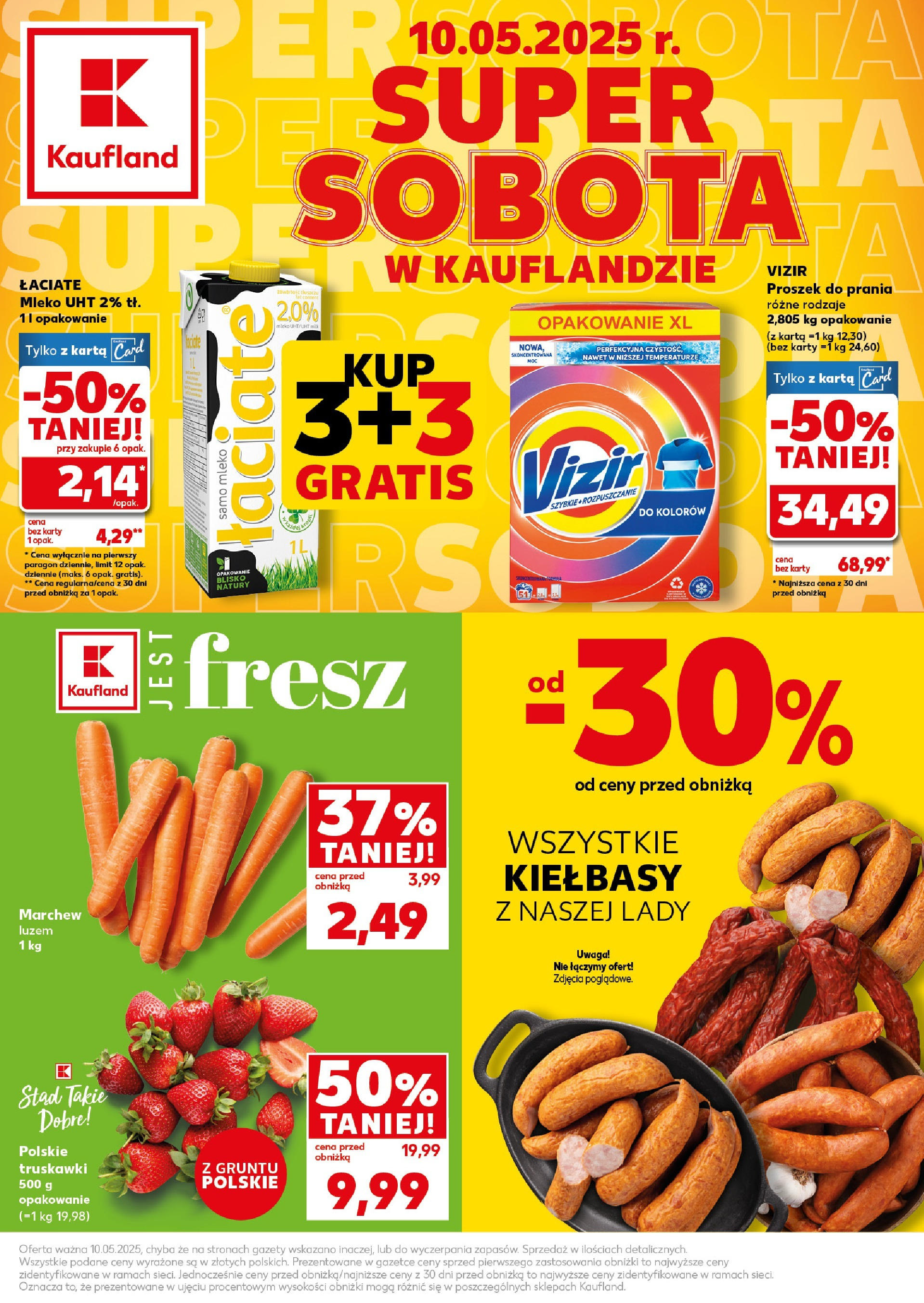 kaufland - Kaufland - super sobota gazetka ważna od 10.05. - 10.05.