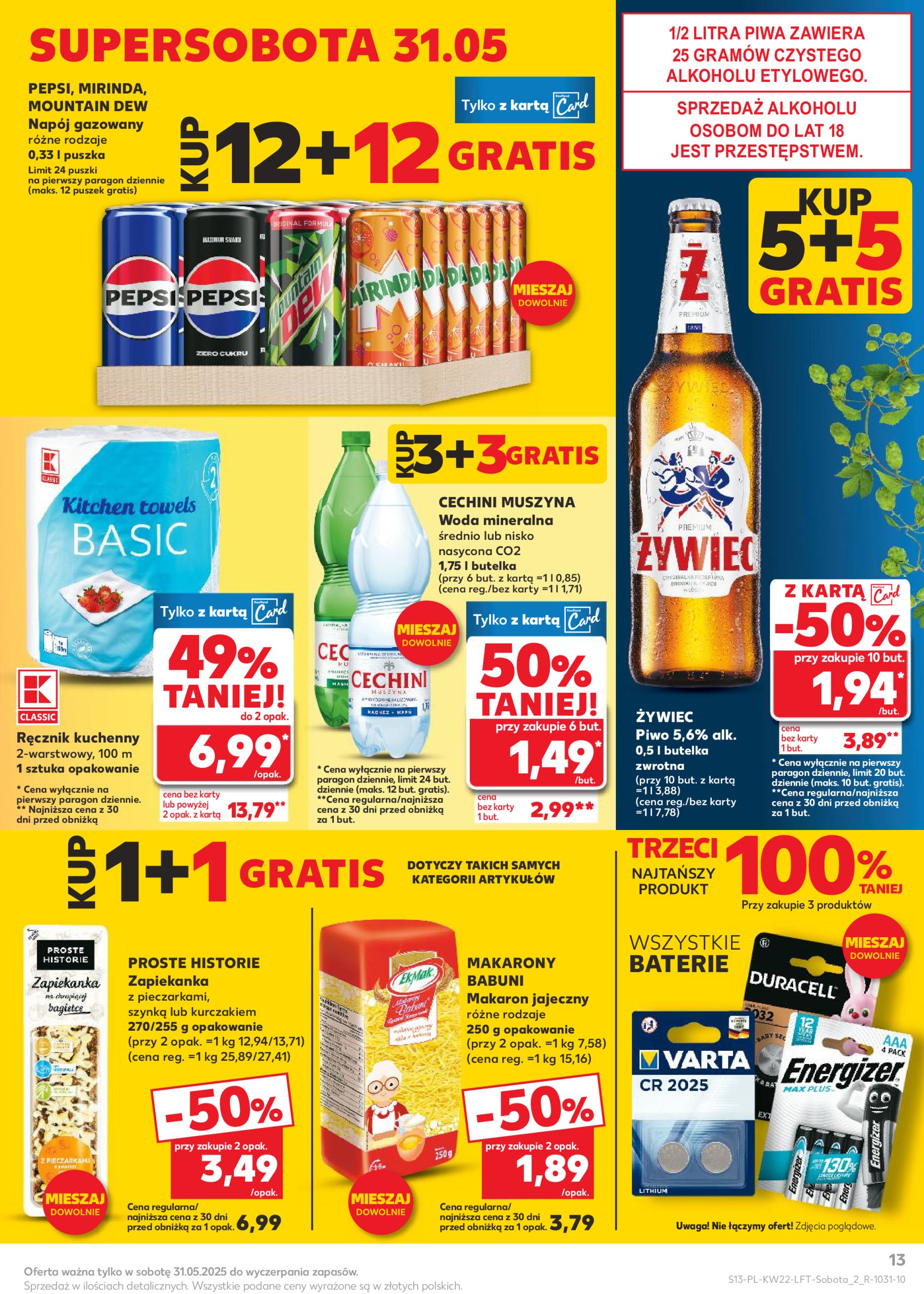 kaufland - Kaufland gazetka ważna od 29.05. - 04.06. - page: 13 kaufland - Kaufland gazetka ważna od 29.05. - 04.06. - page: 13