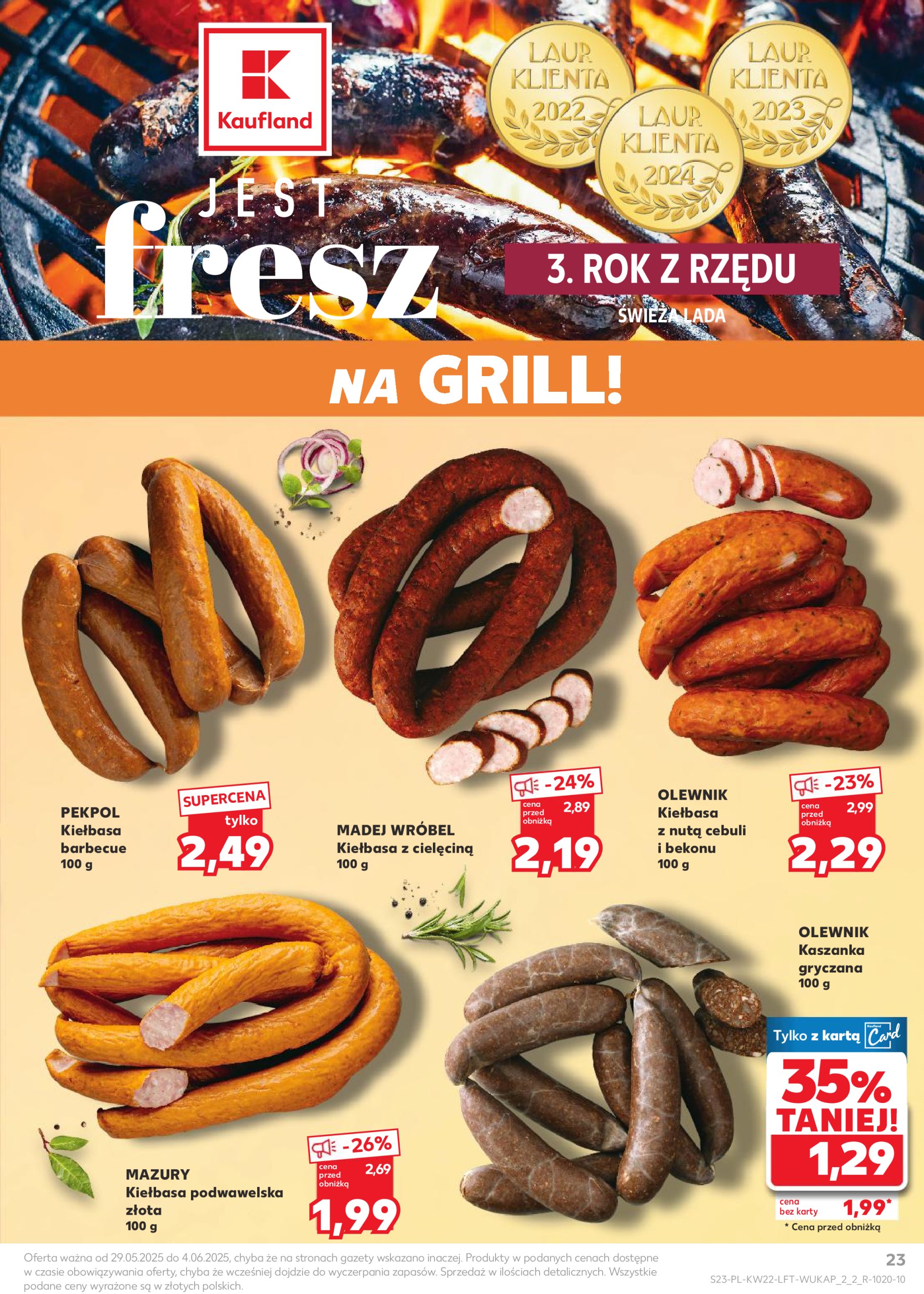 kaufland - Kaufland gazetka ważna od 29.05. - 04.06. - page: 23 kaufland - Kaufland gazetka ważna od 29.05. - 04.06. - page: 23