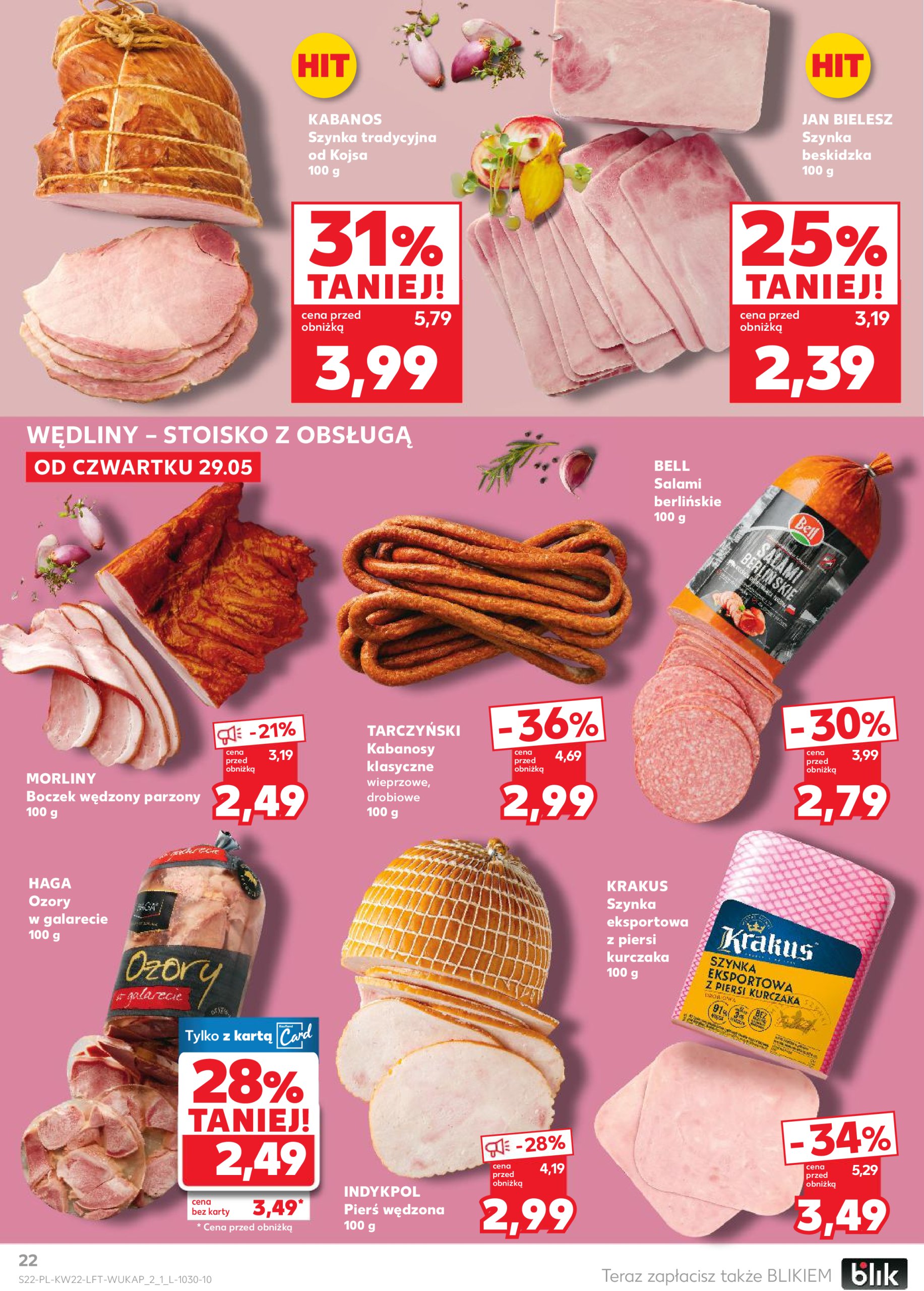 kaufland - Kaufland gazetka ważna od 29.05. - 04.06. - page: 22 kaufland - Kaufland gazetka ważna od 29.05. - 04.06. - page: 22