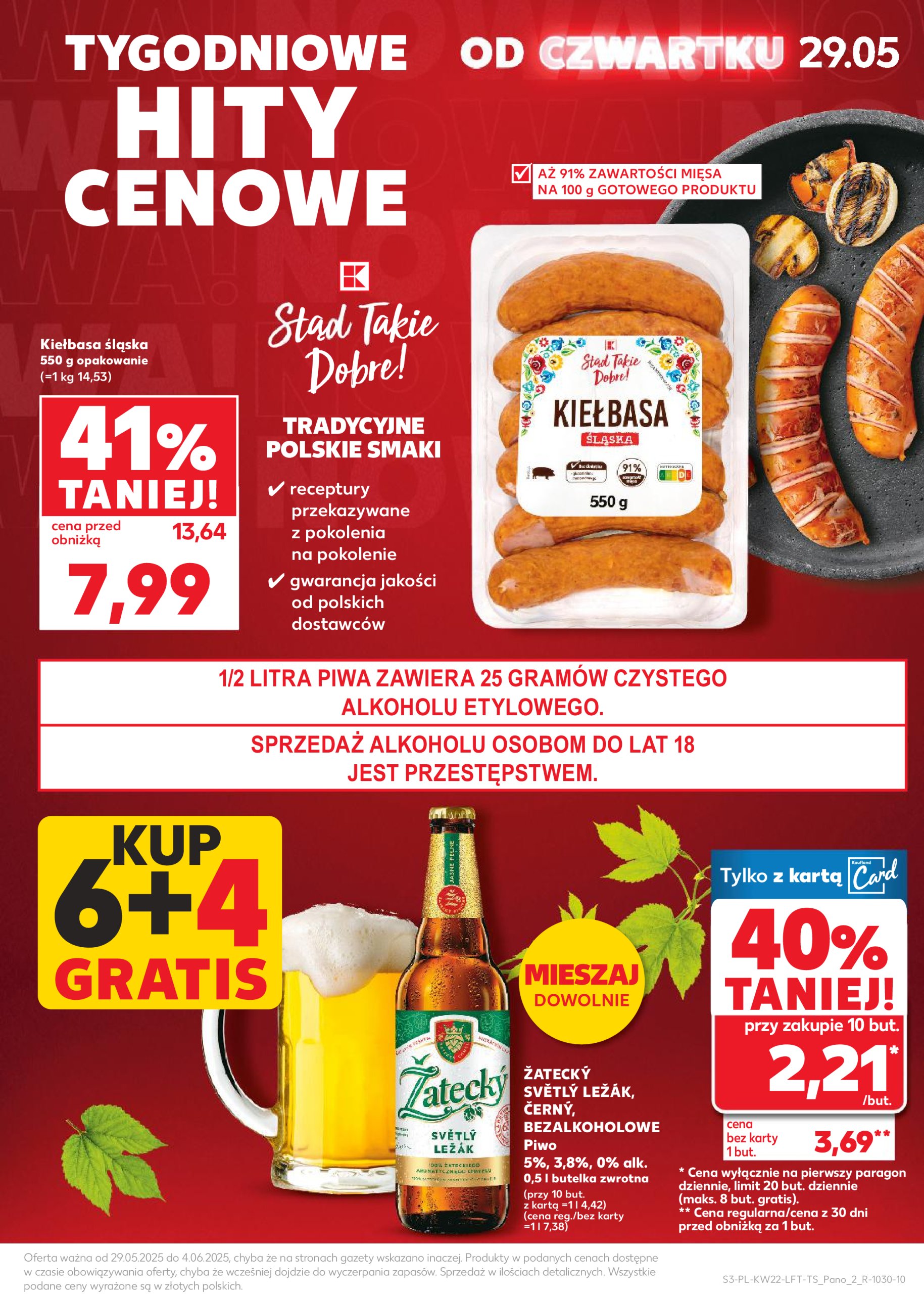 kaufland - Kaufland gazetka ważna od 29.05. - 04.06. - page: 3 kaufland - Kaufland gazetka ważna od 29.05. - 04.06. - page: 3