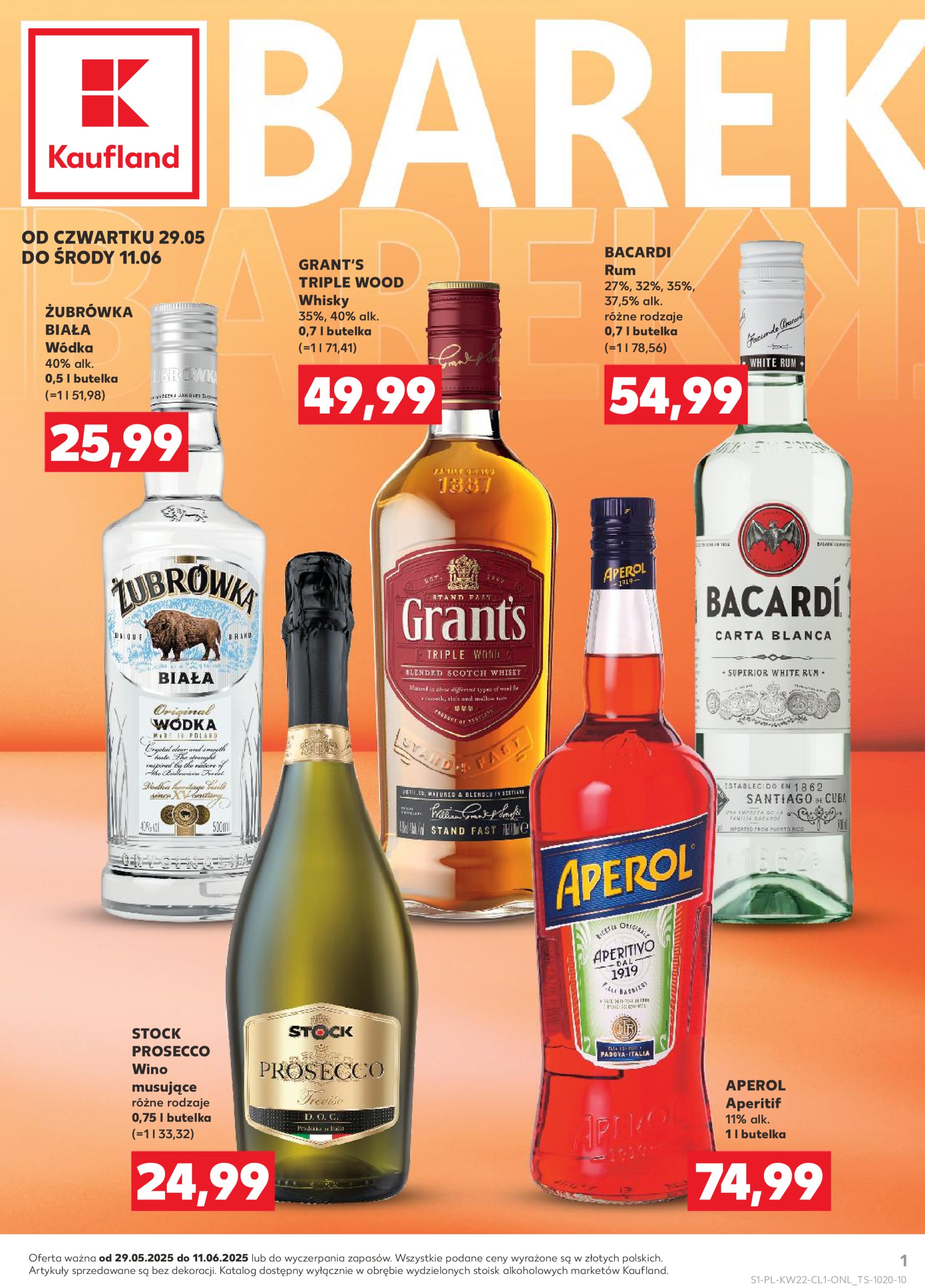 kaufland - Kaufland - Barek gazetka ważna od 29.05. - 11.06.