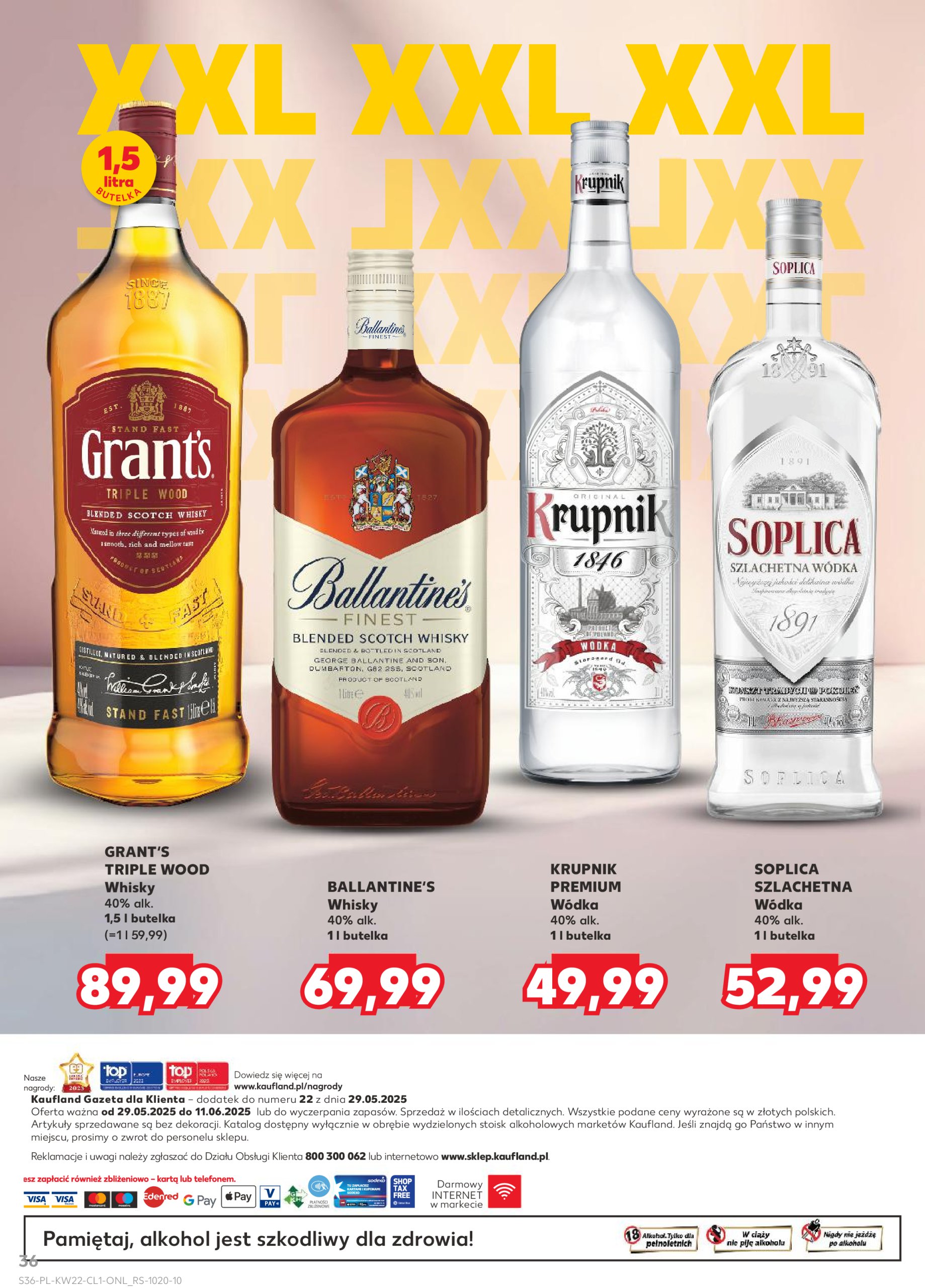 kaufland - Kaufland - Barek gazetka ważna od 29.05. - 11.06. - page: 36