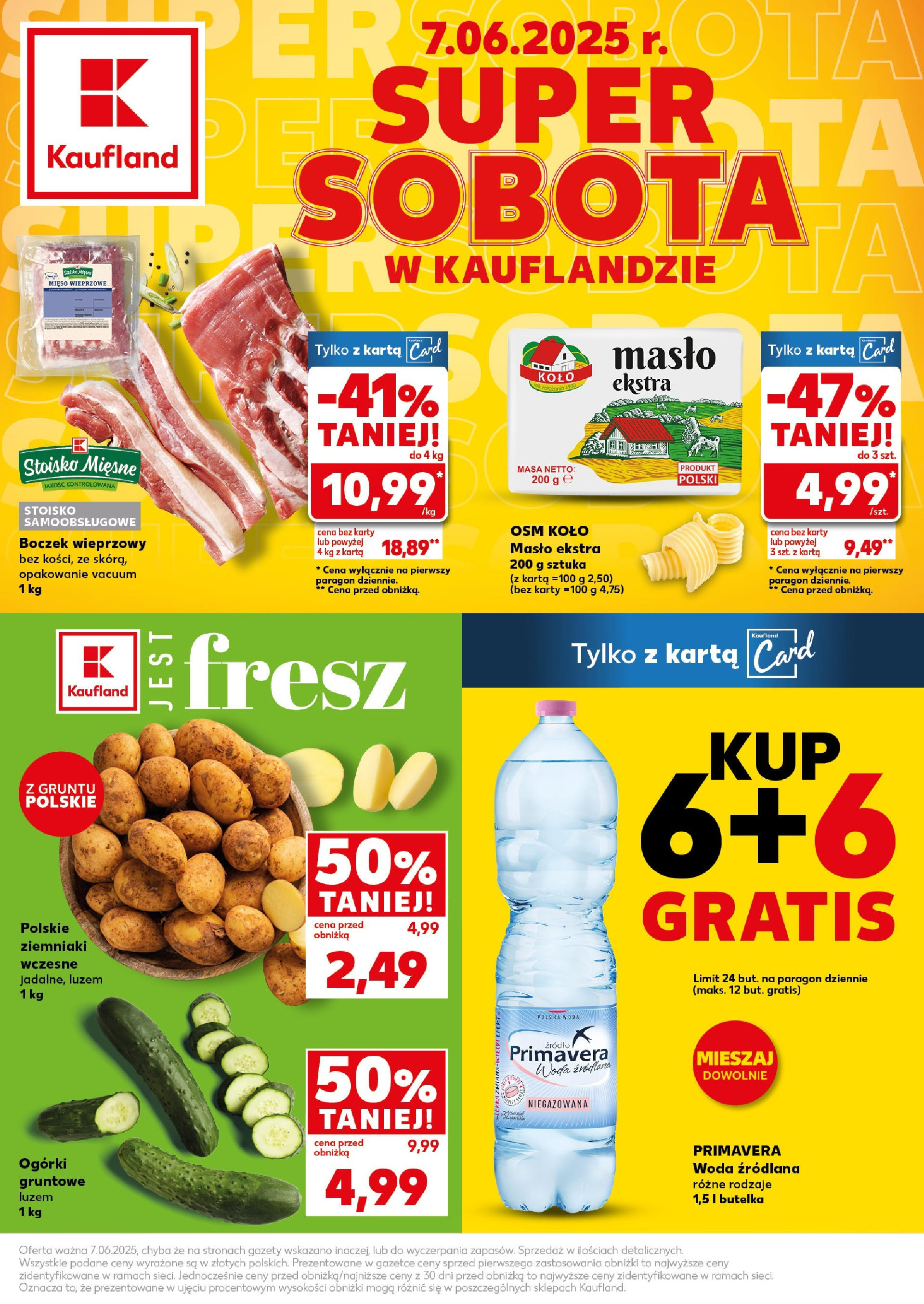 kaufland - Gazetka Kaufland - Super sobota ważna od 05.06. - 07.06.