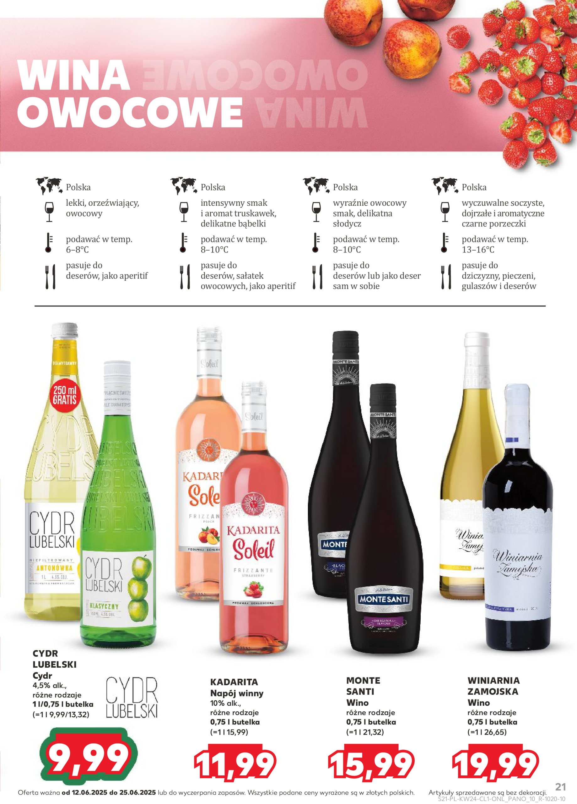 kaufland - Gazetka Kaufland - Barek ważna od 12.06. - 25.06. - page: 21