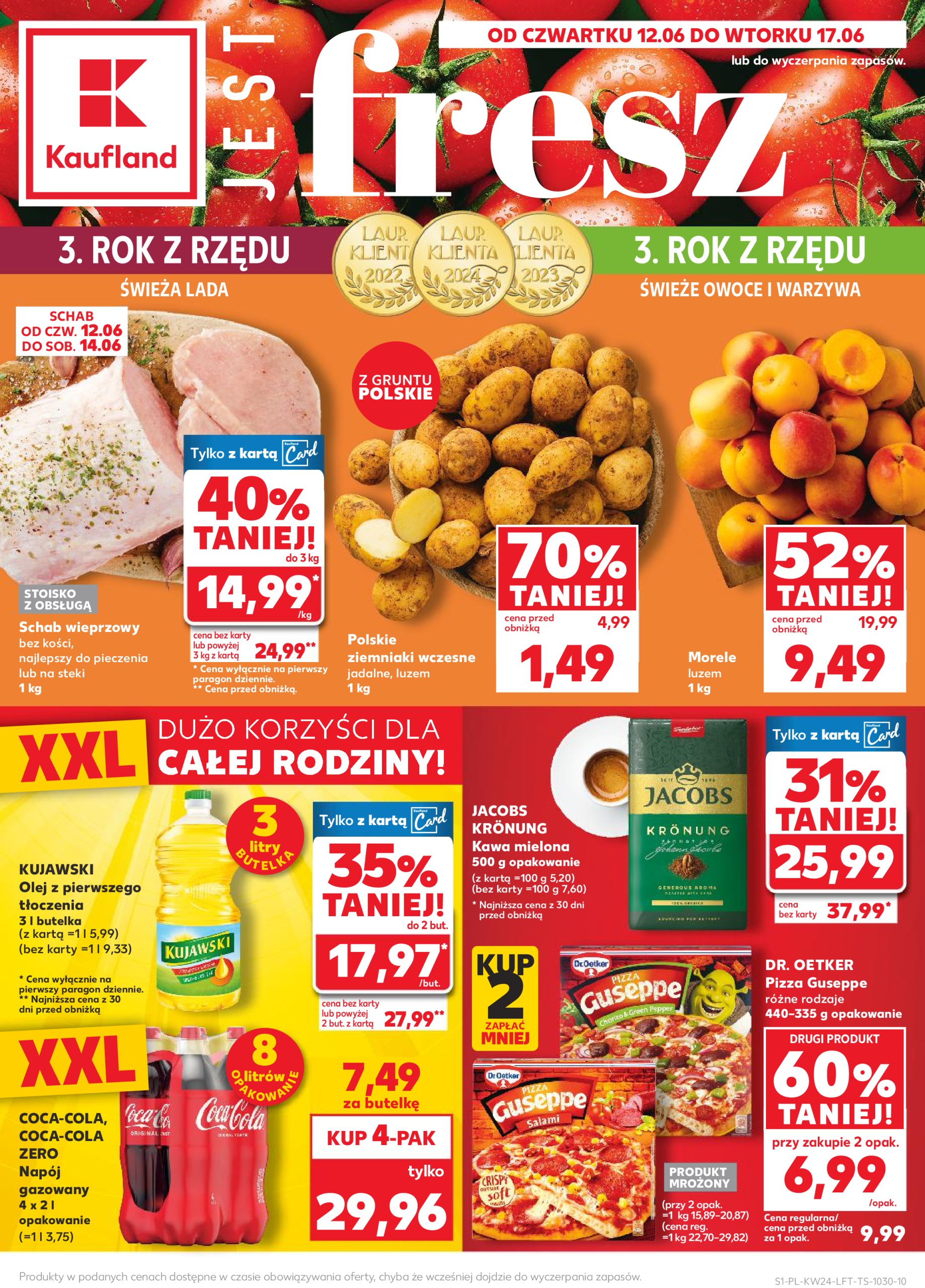 kaufland - Gazetka Kaufland ważna od 12.06. - 17.06. - page: 1 kaufland - Gazetka Kaufland ważna od 12.06. - 17.06. - page: 1