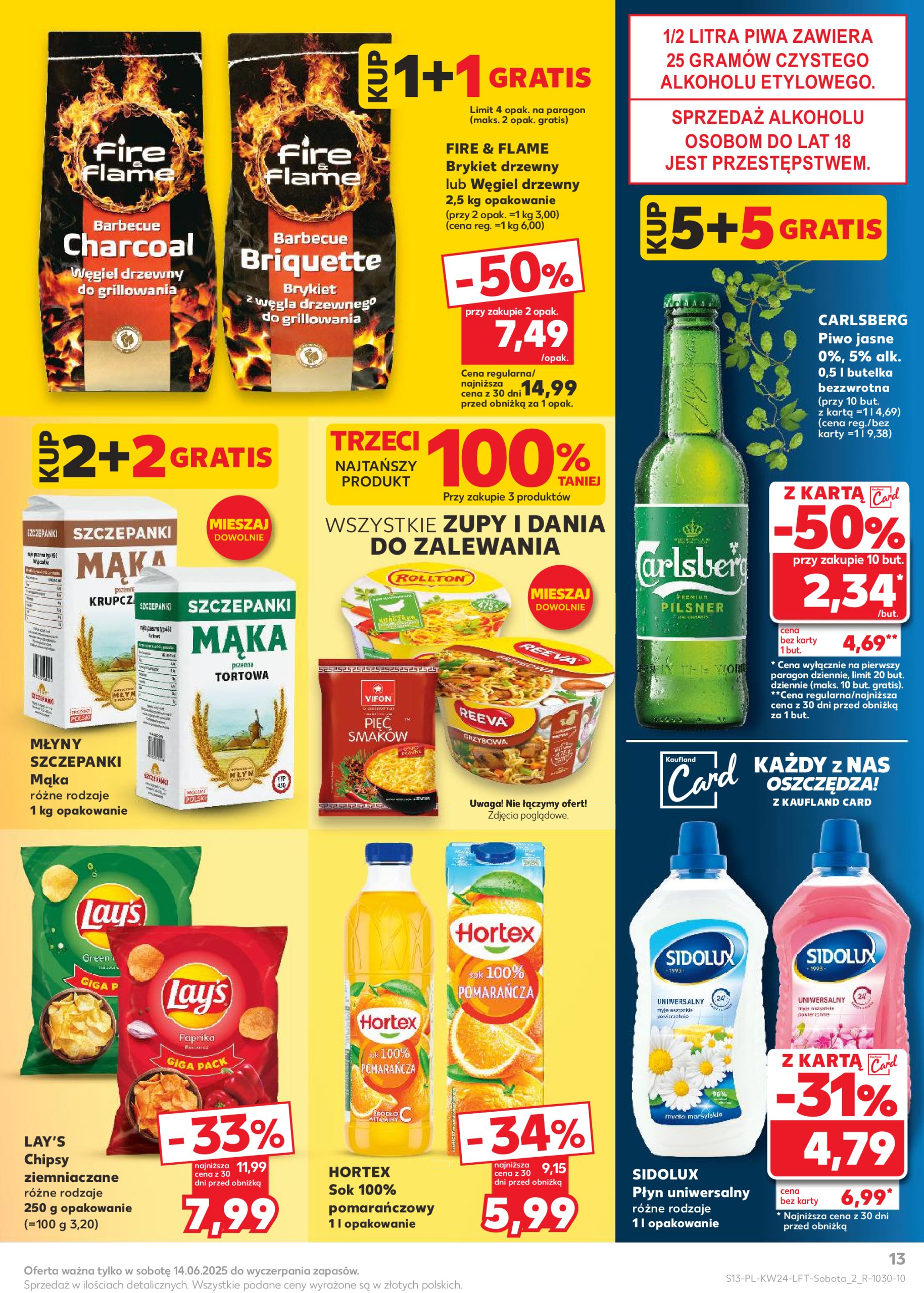 kaufland - Gazetka Kaufland ważna od 12.06. - 17.06. - page: 13 kaufland - Gazetka Kaufland ważna od 12.06. - 17.06. - page: 13
