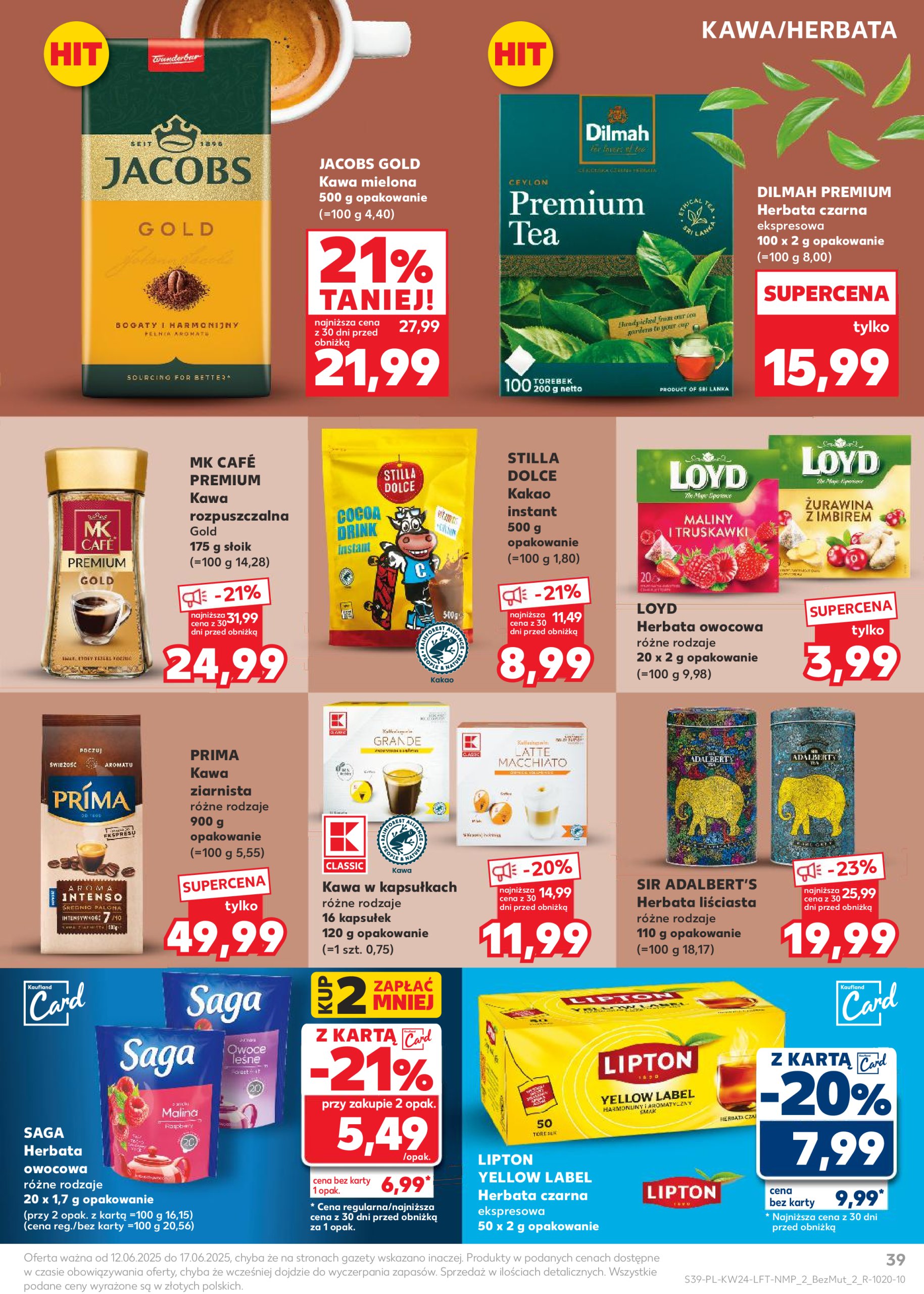 kaufland - Gazetka Kaufland ważna od 12.06. - 17.06. - page: 39 kaufland - Gazetka Kaufland ważna od 12.06. - 17.06. - page: 39
