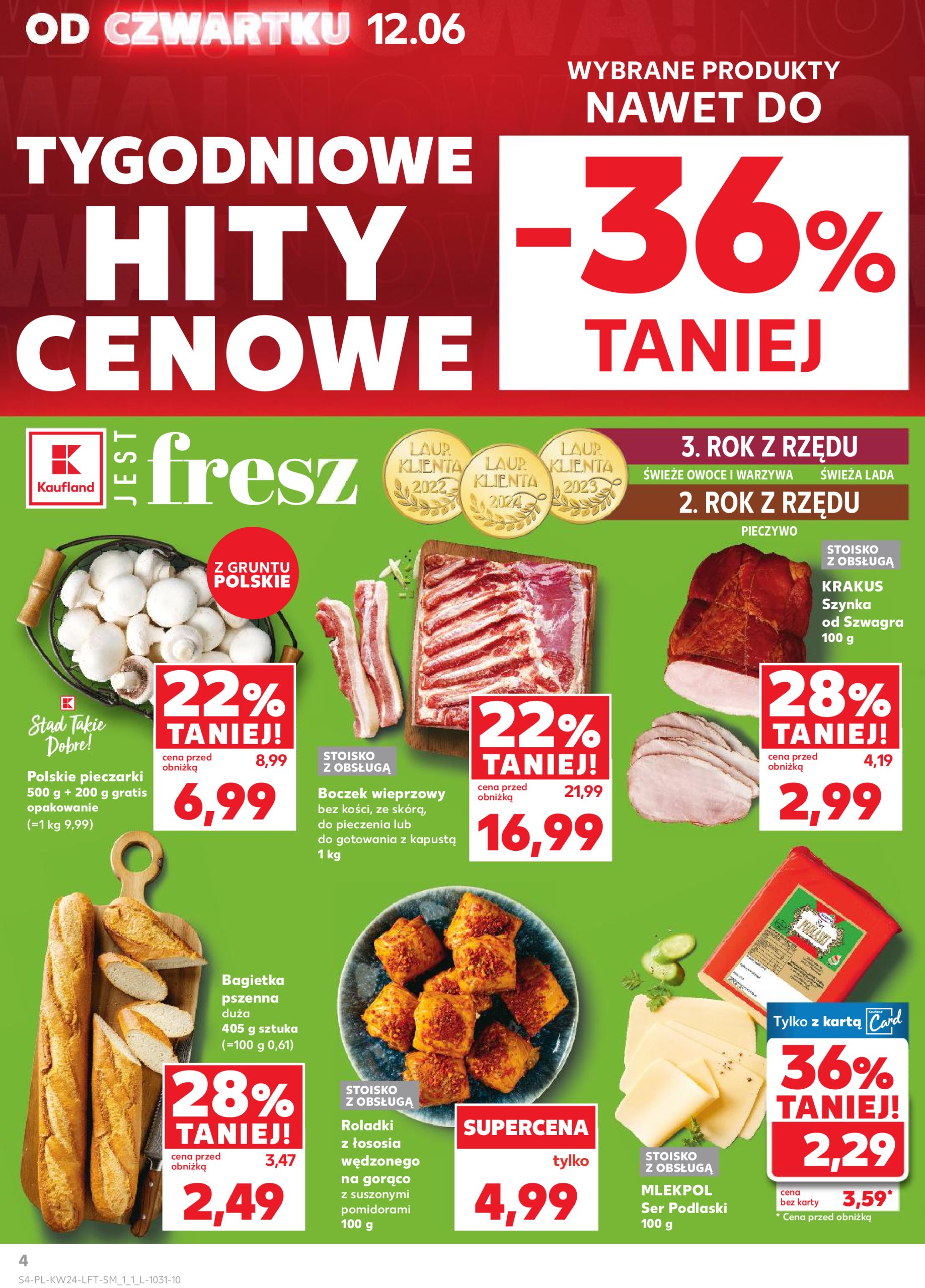 kaufland - Gazetka Kaufland ważna od 12.06. - 17.06. - page: 4 kaufland - Gazetka Kaufland ważna od 12.06. - 17.06. - page: 4