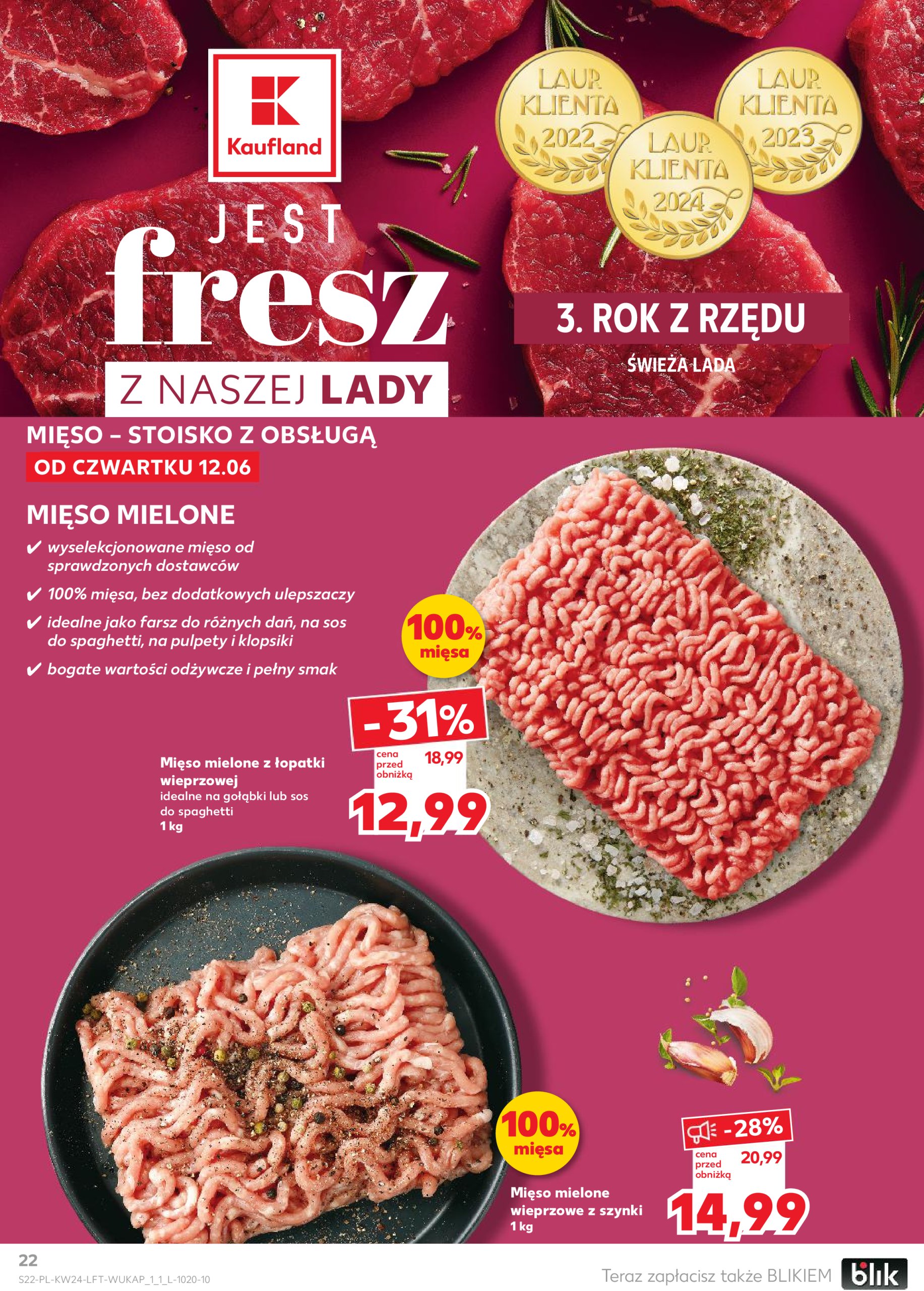 kaufland - Gazetka Kaufland ważna od 12.06. - 17.06. - page: 22 kaufland - Gazetka Kaufland ważna od 12.06. - 17.06. - page: 22
