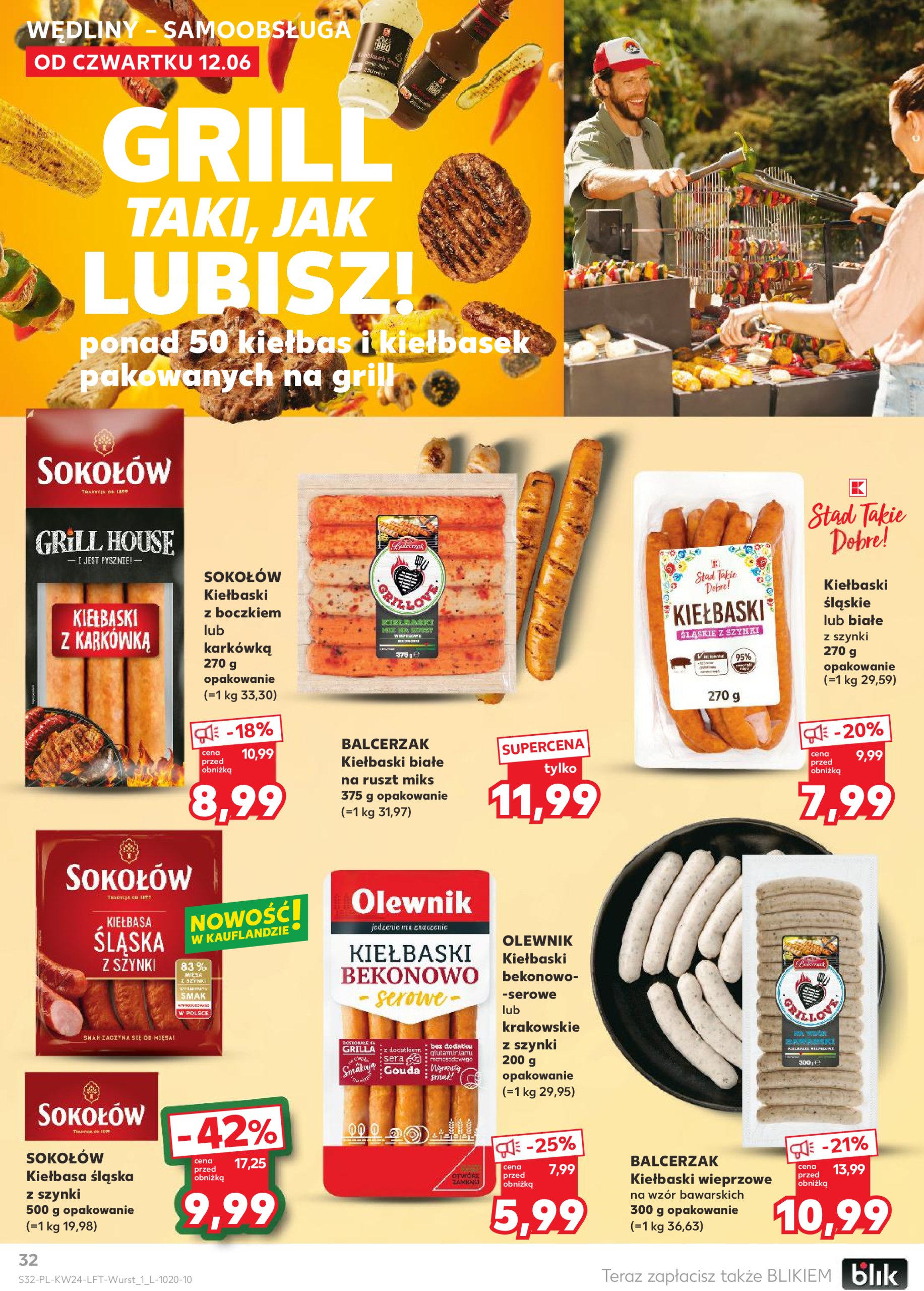 kaufland - Gazetka Kaufland ważna od 12.06. - 17.06. - page: 32 kaufland - Gazetka Kaufland ważna od 12.06. - 17.06. - page: 32