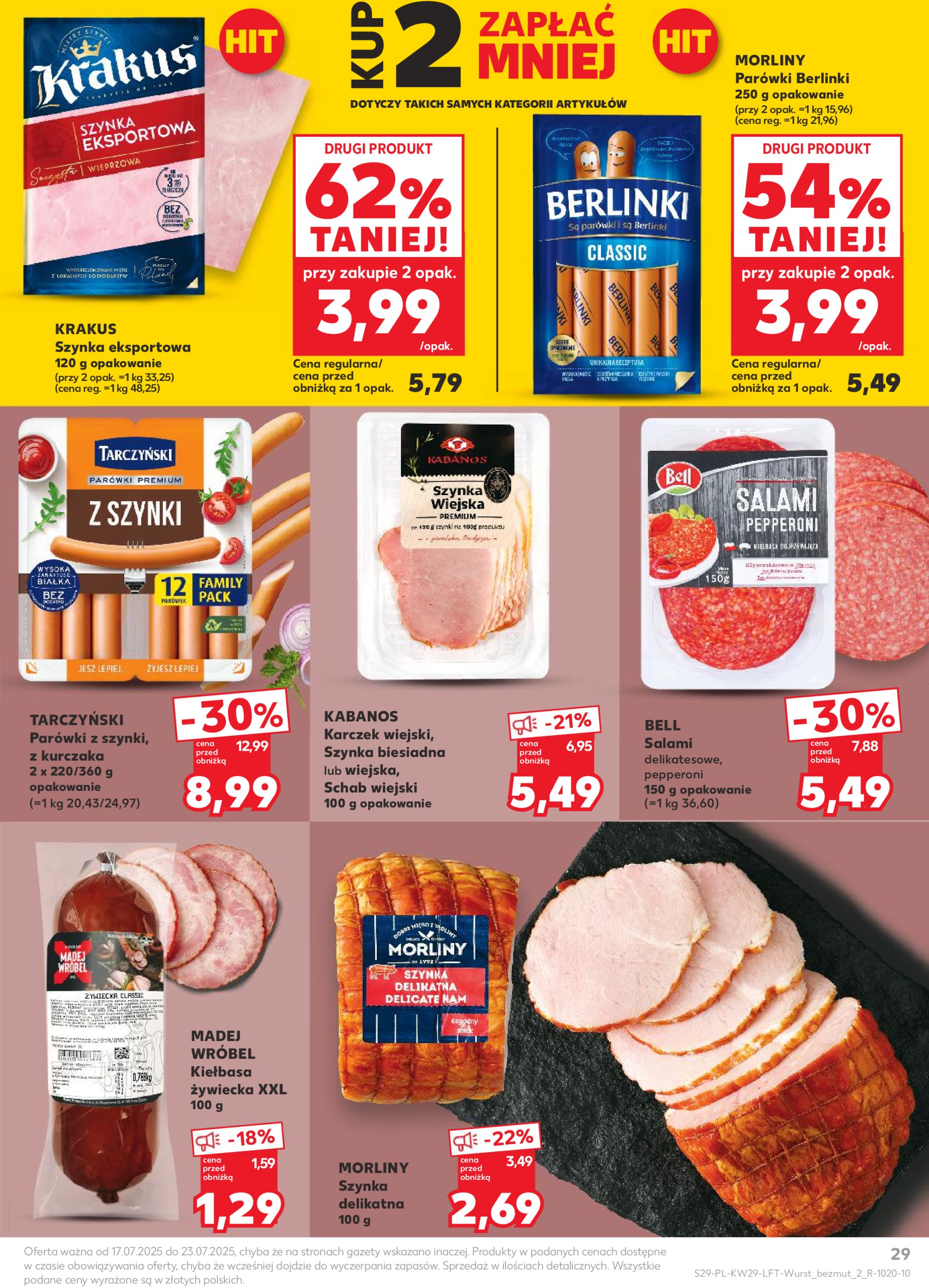 kaufland - Gazetka Kaufland ważna od 17.07. - 23.07. - page: 29 kaufland - Gazetka Kaufland ważna od 17.07. - 23.07. - page: 29