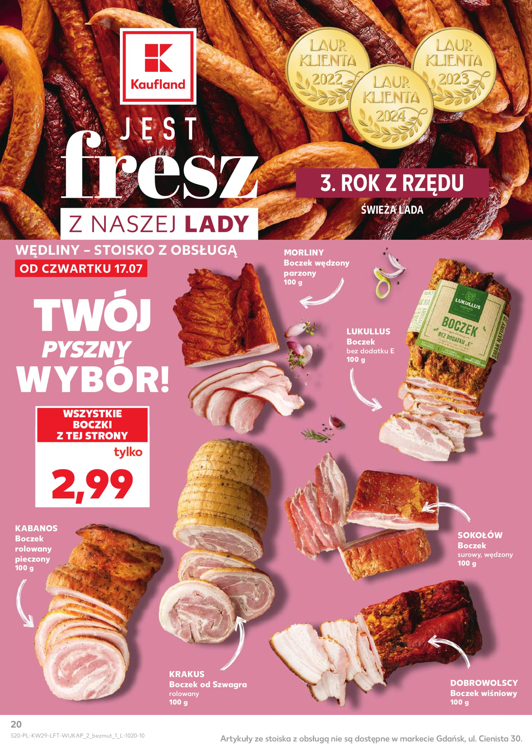 kaufland - Gazetka Kaufland ważna od 17.07. - 23.07. - page: 20 kaufland - Gazetka Kaufland ważna od 17.07. - 23.07. - page: 20