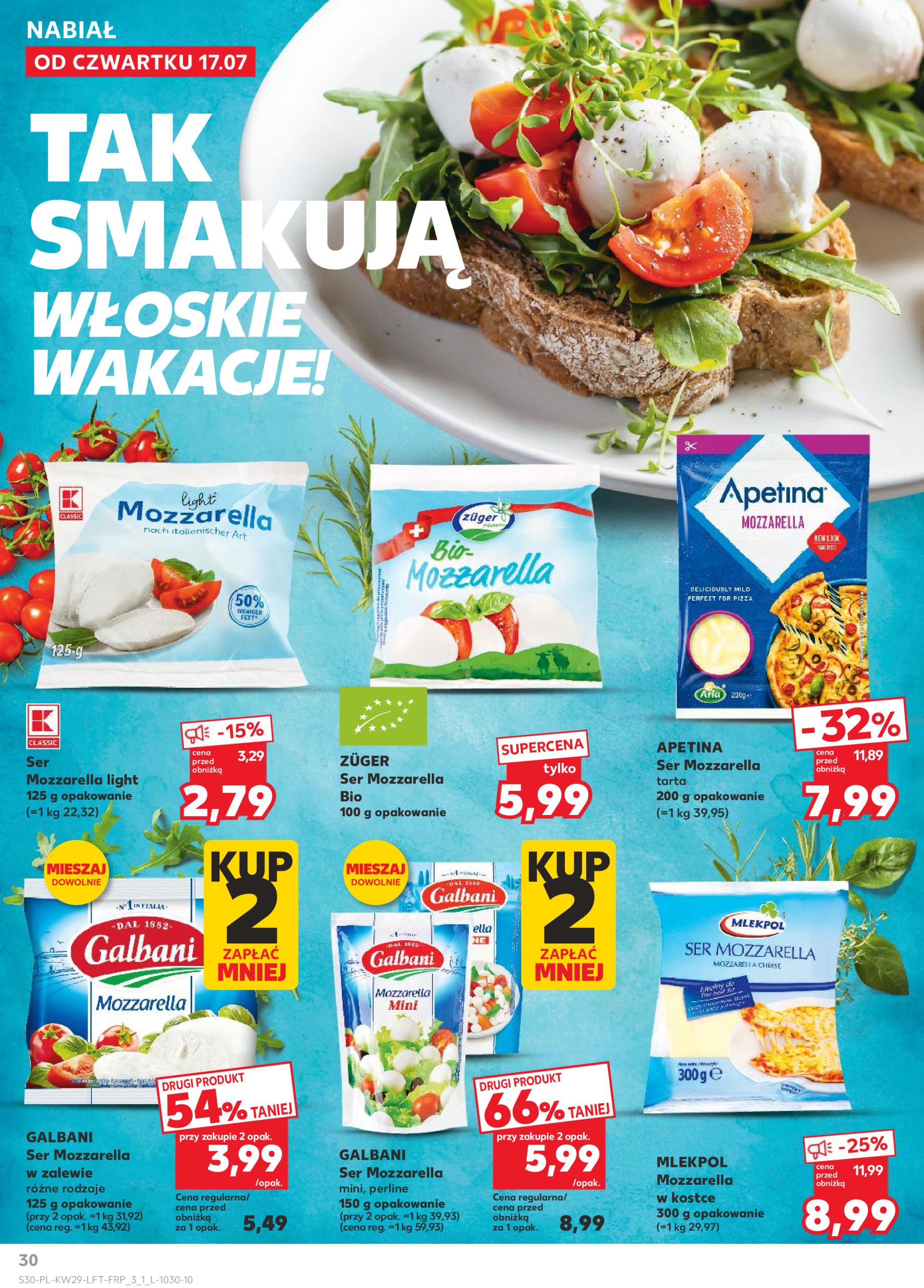 kaufland - Gazetka Kaufland ważna od 17.07. - 23.07. - page: 30 kaufland - Gazetka Kaufland ważna od 17.07. - 23.07. - page: 30