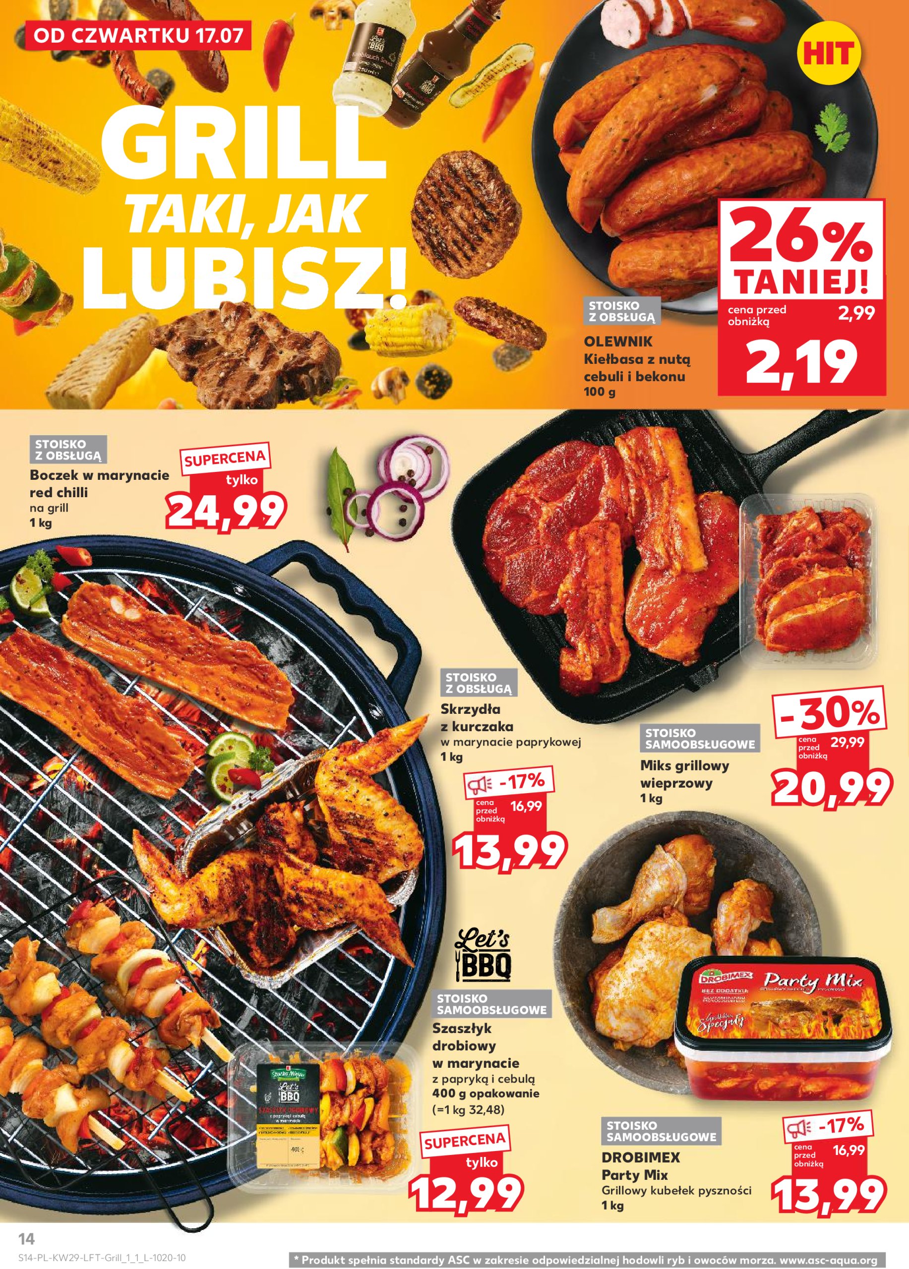 kaufland - Gazetka Kaufland ważna od 17.07. - 23.07. - page: 14 kaufland - Gazetka Kaufland ważna od 17.07. - 23.07. - page: 14