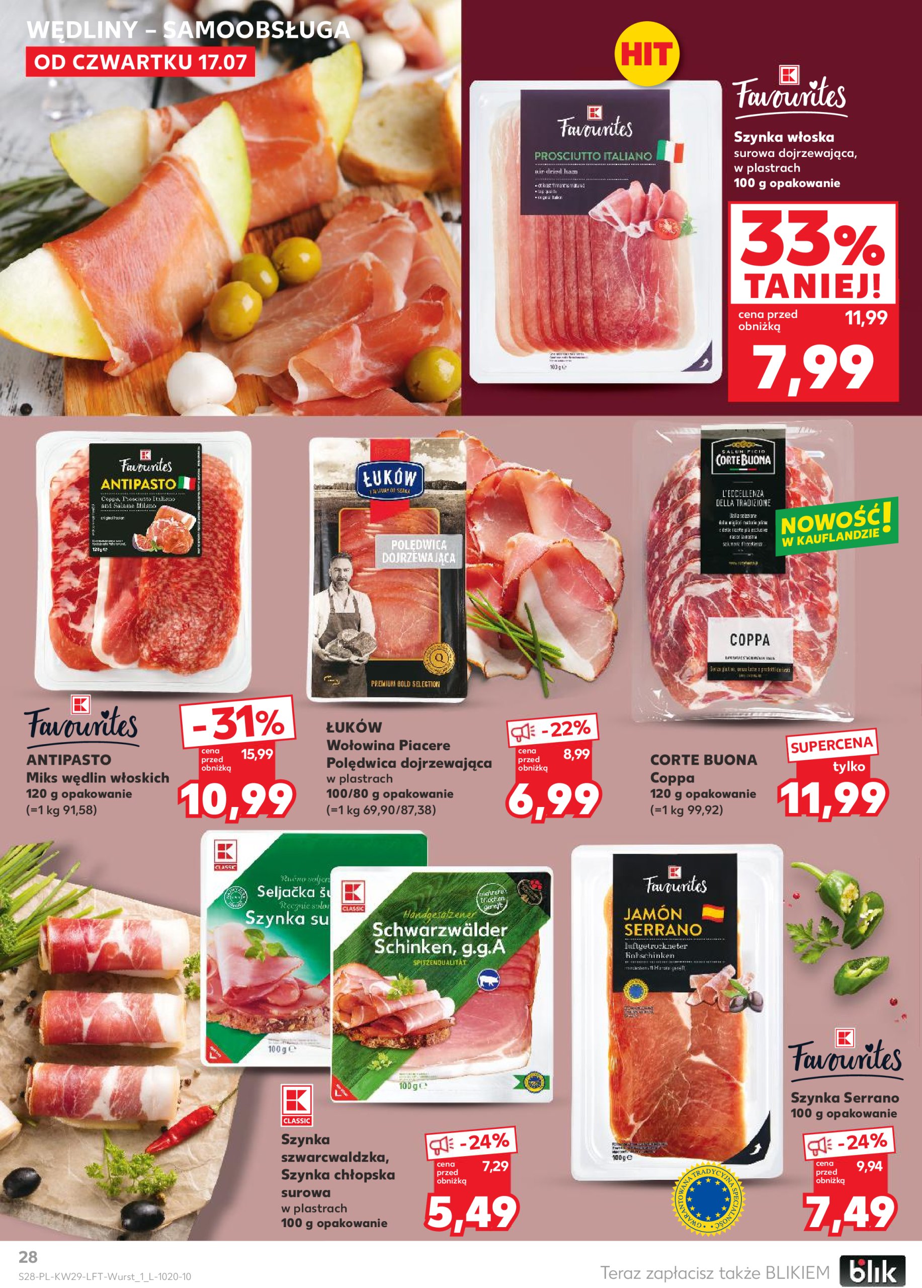kaufland - Gazetka Kaufland ważna od 17.07. - 23.07. - page: 28 kaufland - Gazetka Kaufland ważna od 17.07. - 23.07. - page: 28