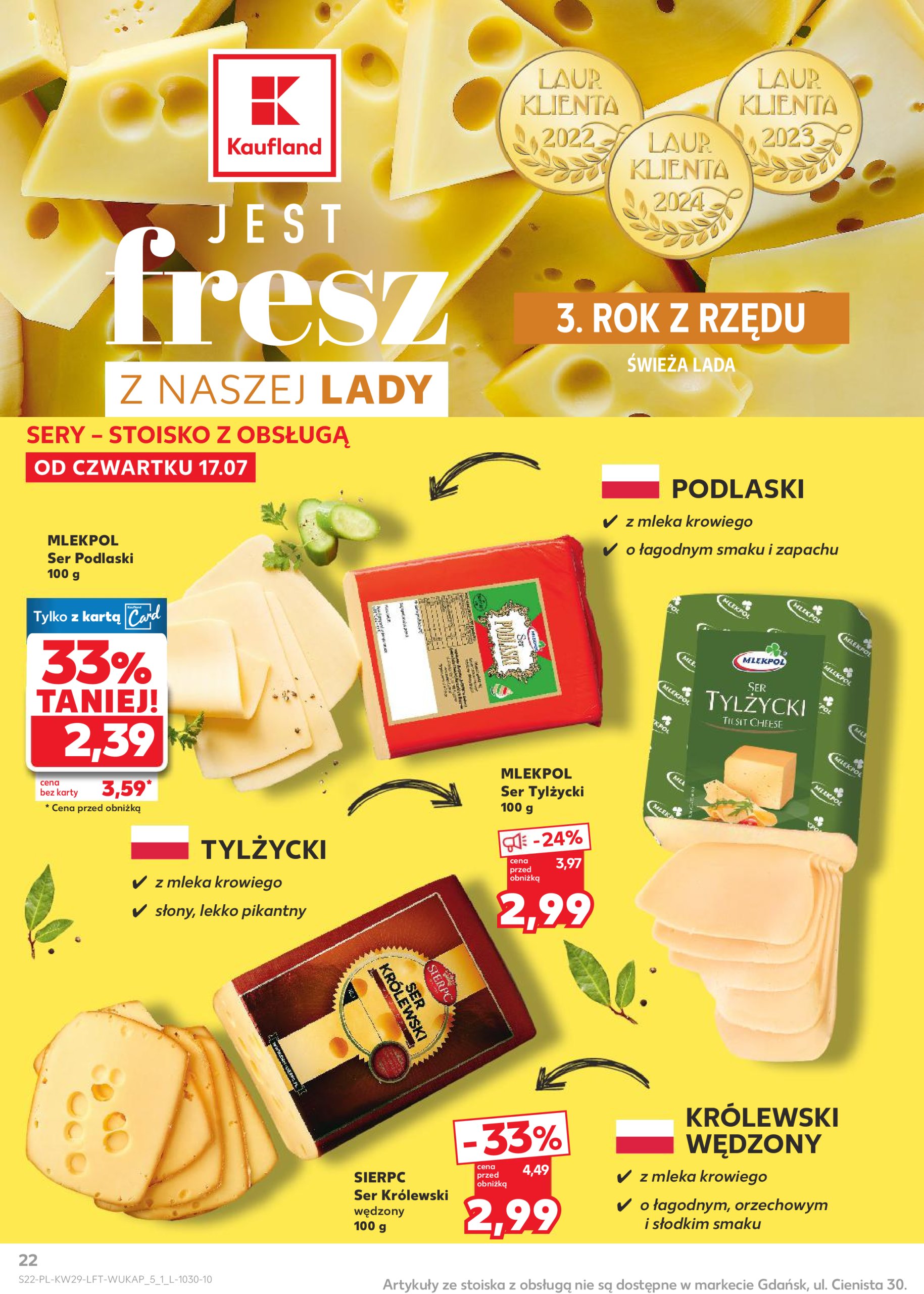 kaufland - Gazetka Kaufland ważna od 17.07. - 23.07. - page: 22 kaufland - Gazetka Kaufland ważna od 17.07. - 23.07. - page: 22