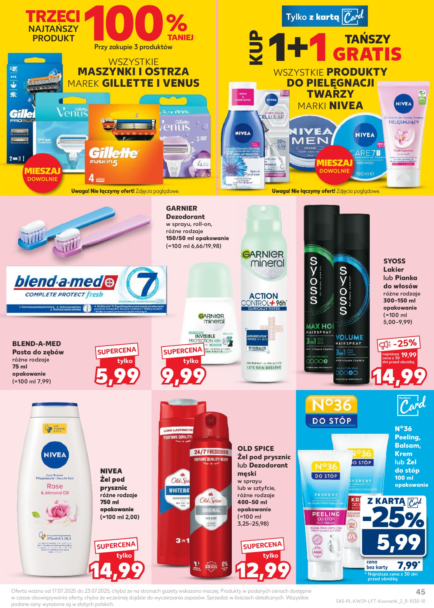 kaufland - Gazetka Kaufland ważna od 17.07. - 23.07. - page: 45 kaufland - Gazetka Kaufland ważna od 17.07. - 23.07. - page: 45