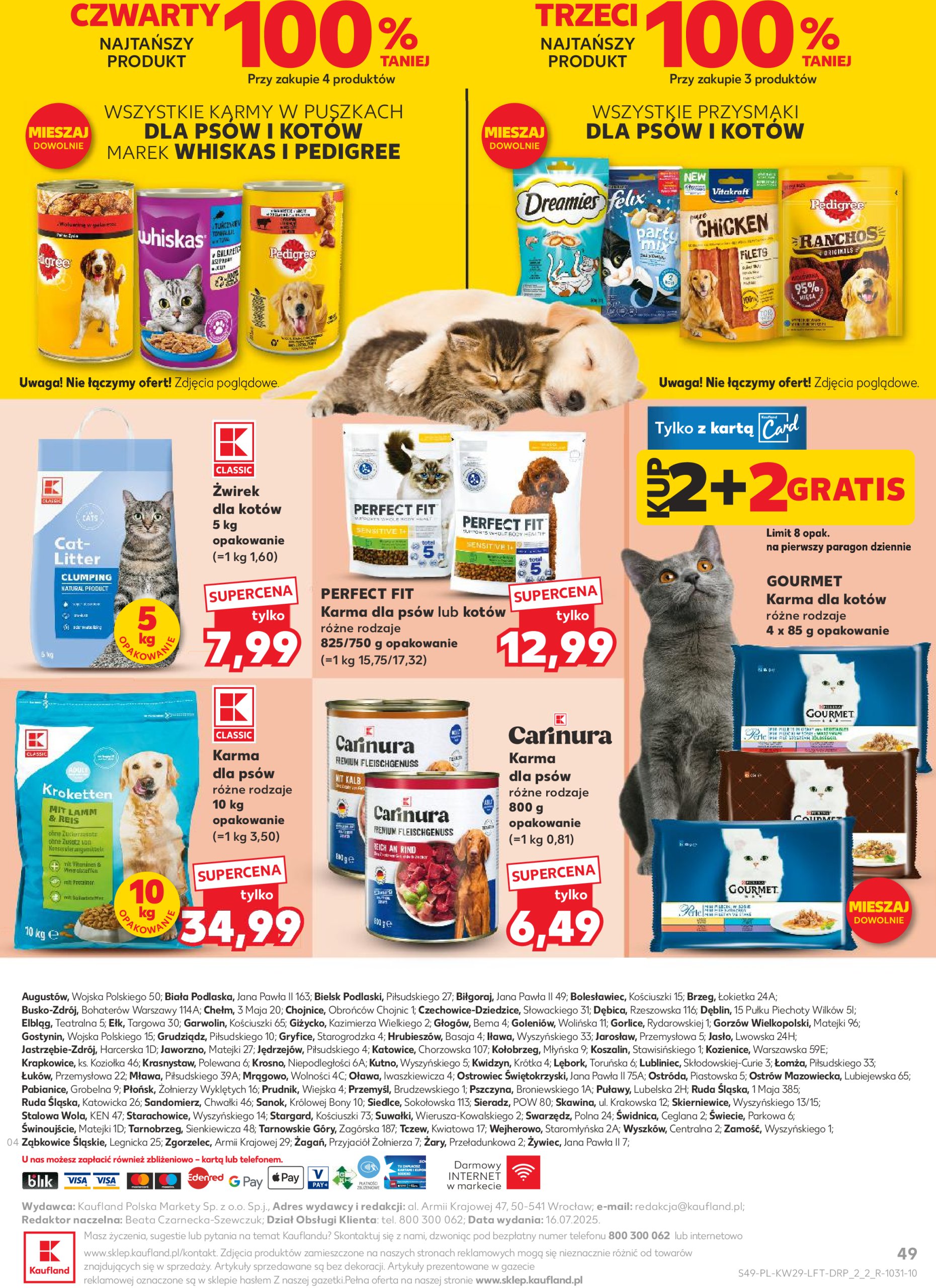 kaufland - Gazetka Kaufland ważna od 17.07. - 23.07. - page: 49 kaufland - Gazetka Kaufland ważna od 17.07. - 23.07. - page: 49