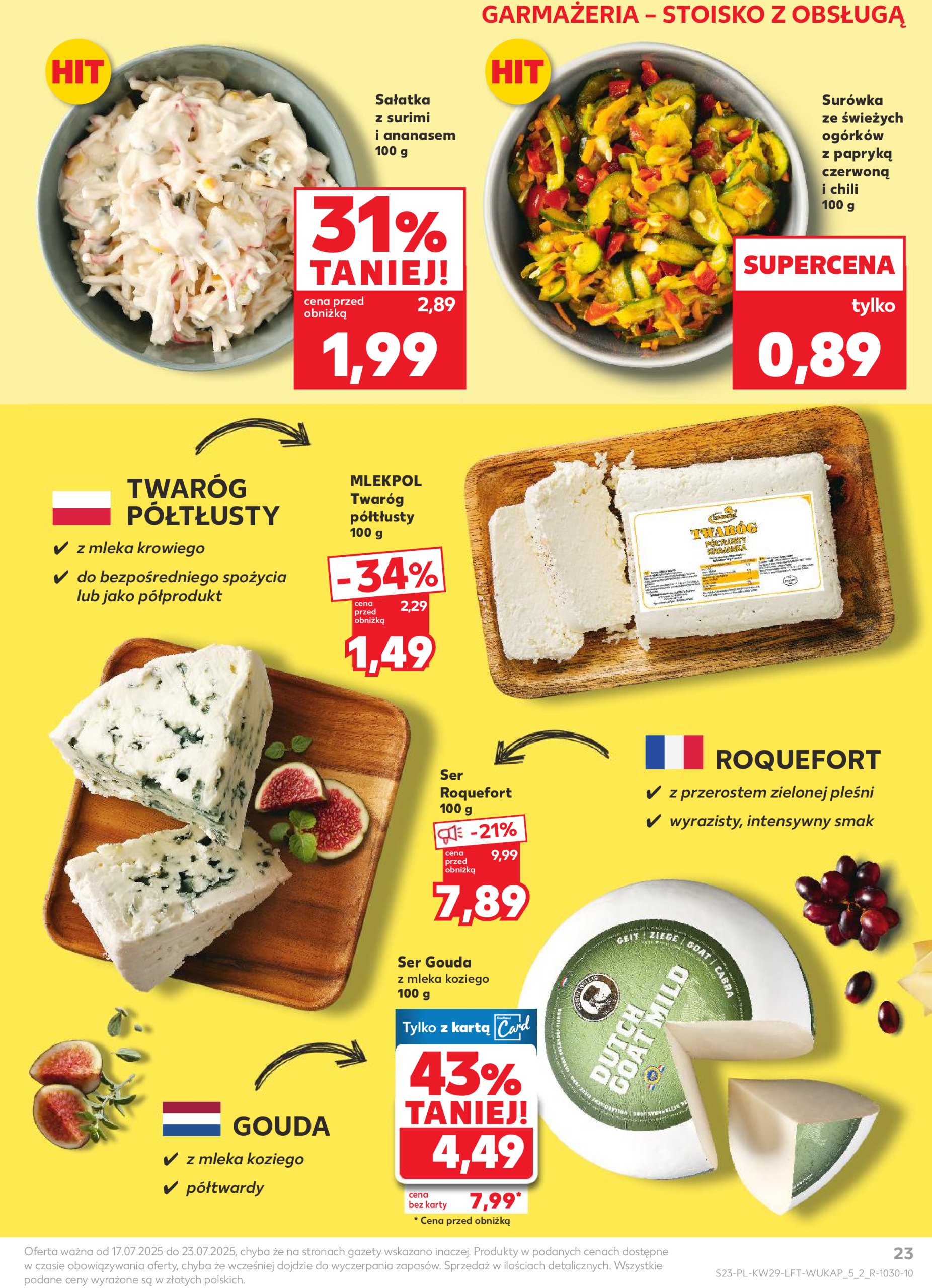 kaufland - Gazetka Kaufland ważna od 17.07. - 23.07. - page: 23 kaufland - Gazetka Kaufland ważna od 17.07. - 23.07. - page: 23