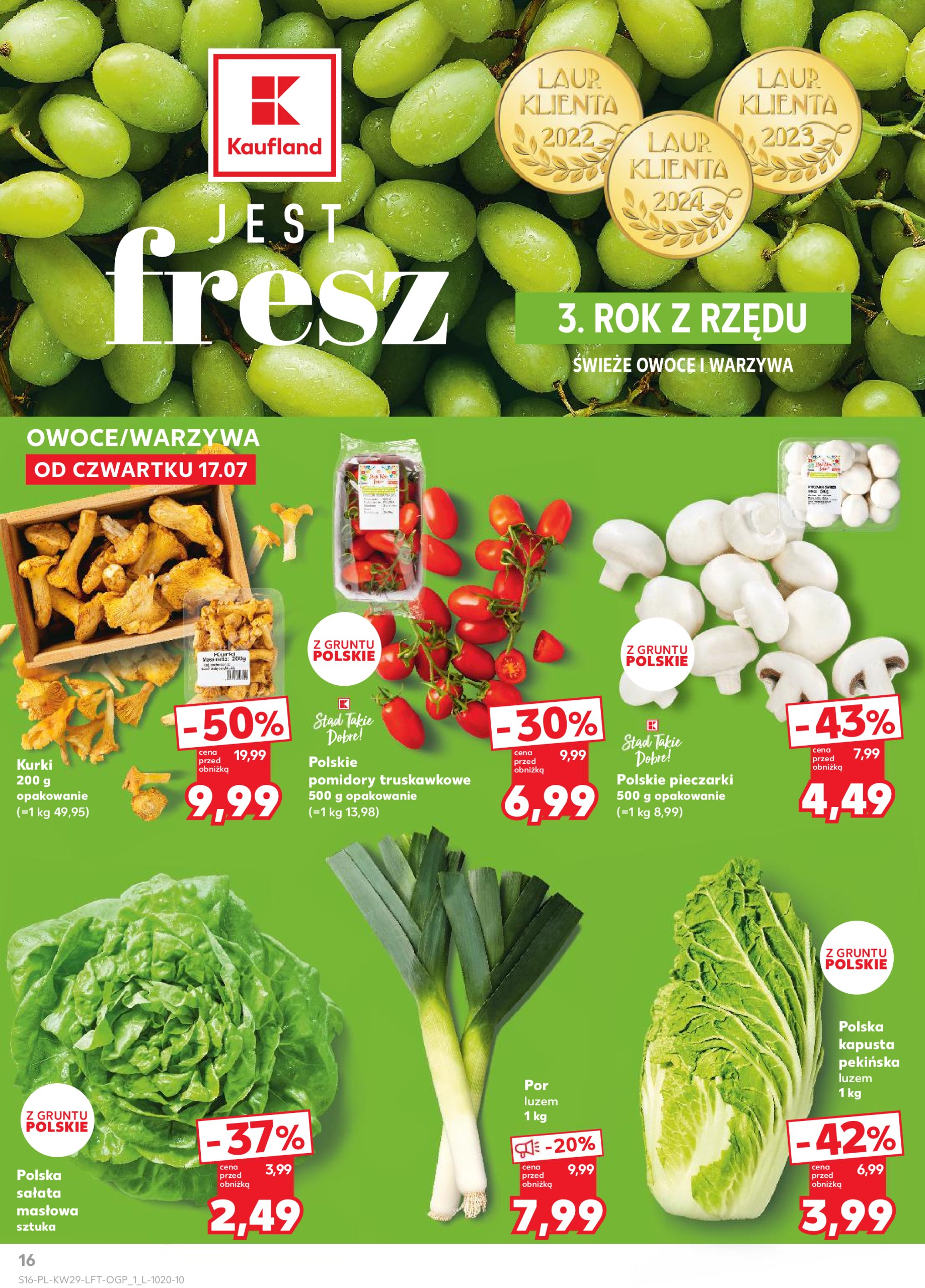 kaufland - Gazetka Kaufland ważna od 17.07. - 23.07. - page: 16 kaufland - Gazetka Kaufland ważna od 17.07. - 23.07. - page: 16