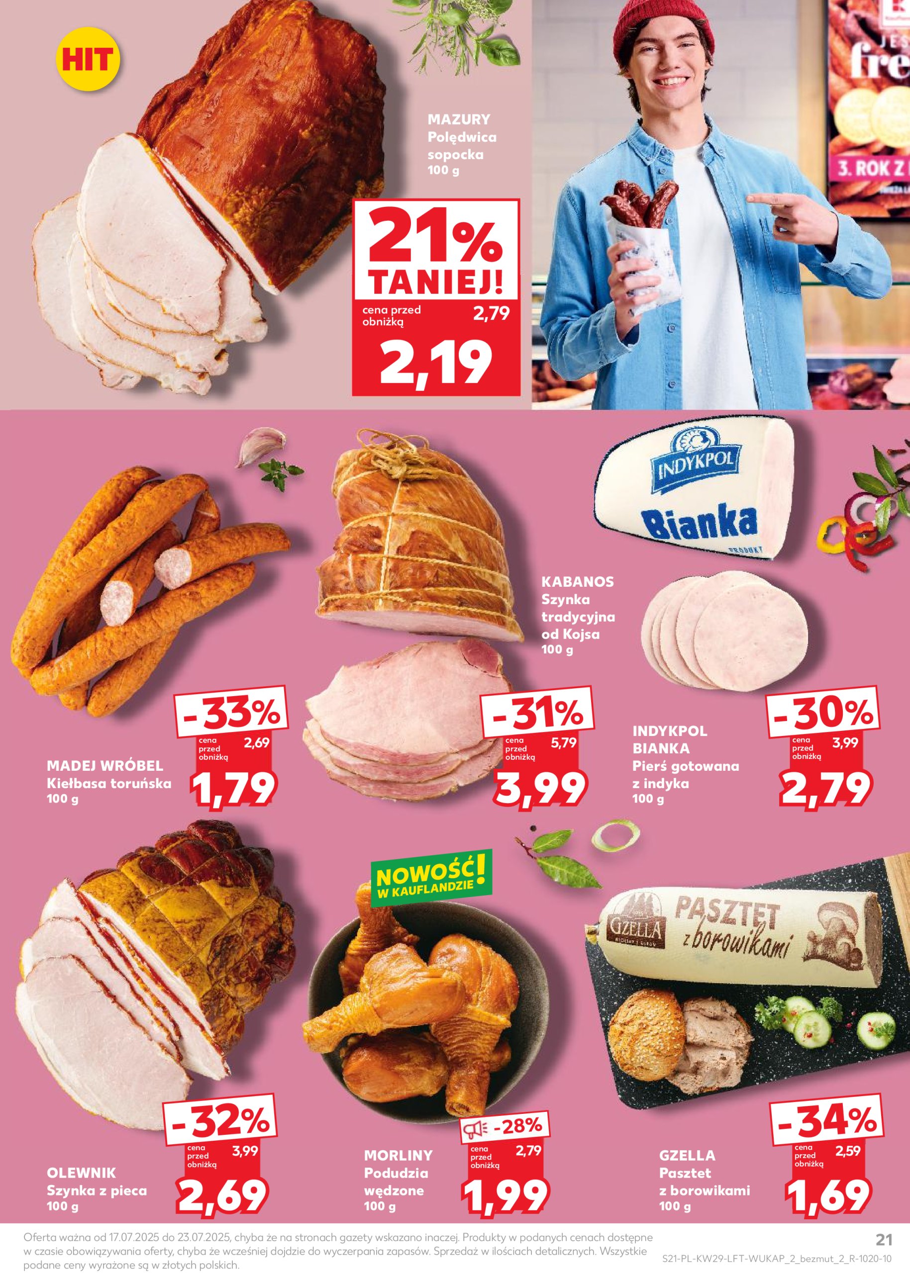 kaufland - Gazetka Kaufland ważna od 17.07. - 23.07. - page: 21 kaufland - Gazetka Kaufland ważna od 17.07. - 23.07. - page: 21