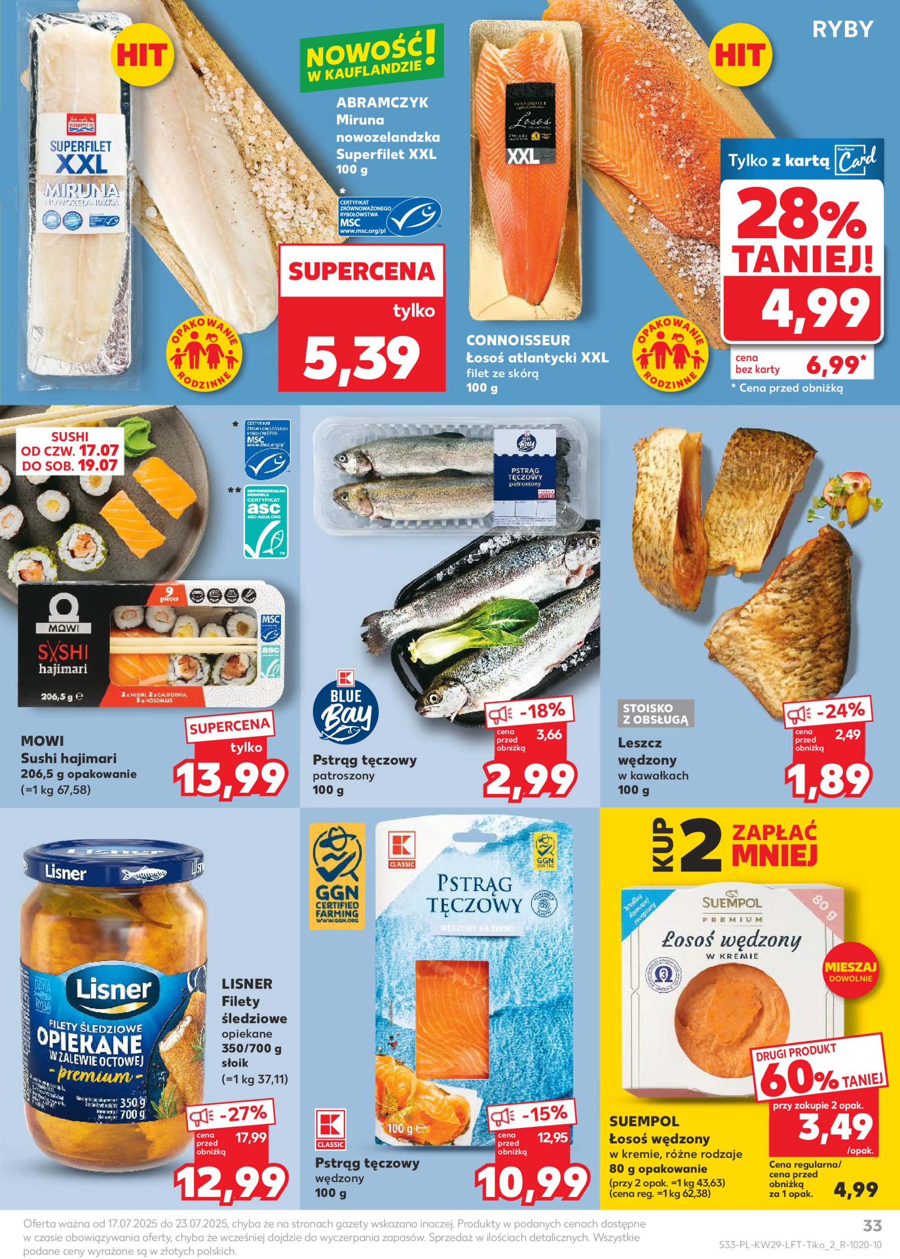 kaufland - Gazetka Kaufland ważna od 17.07. - 23.07. - page: 33 kaufland - Gazetka Kaufland ważna od 17.07. - 23.07. - page: 33
