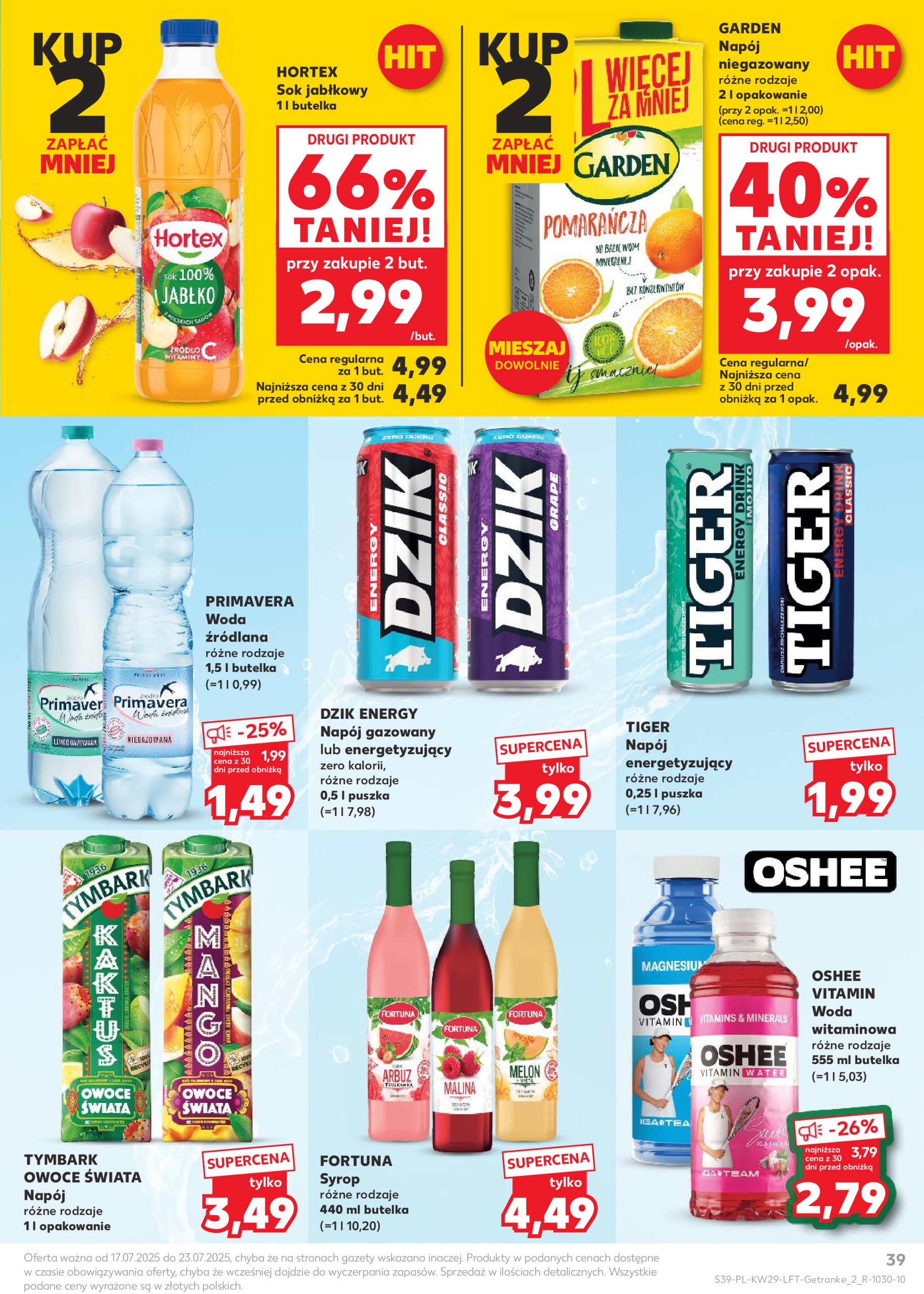 kaufland - Gazetka Kaufland ważna od 17.07. - 23.07. - page: 39 kaufland - Gazetka Kaufland ważna od 17.07. - 23.07. - page: 39
