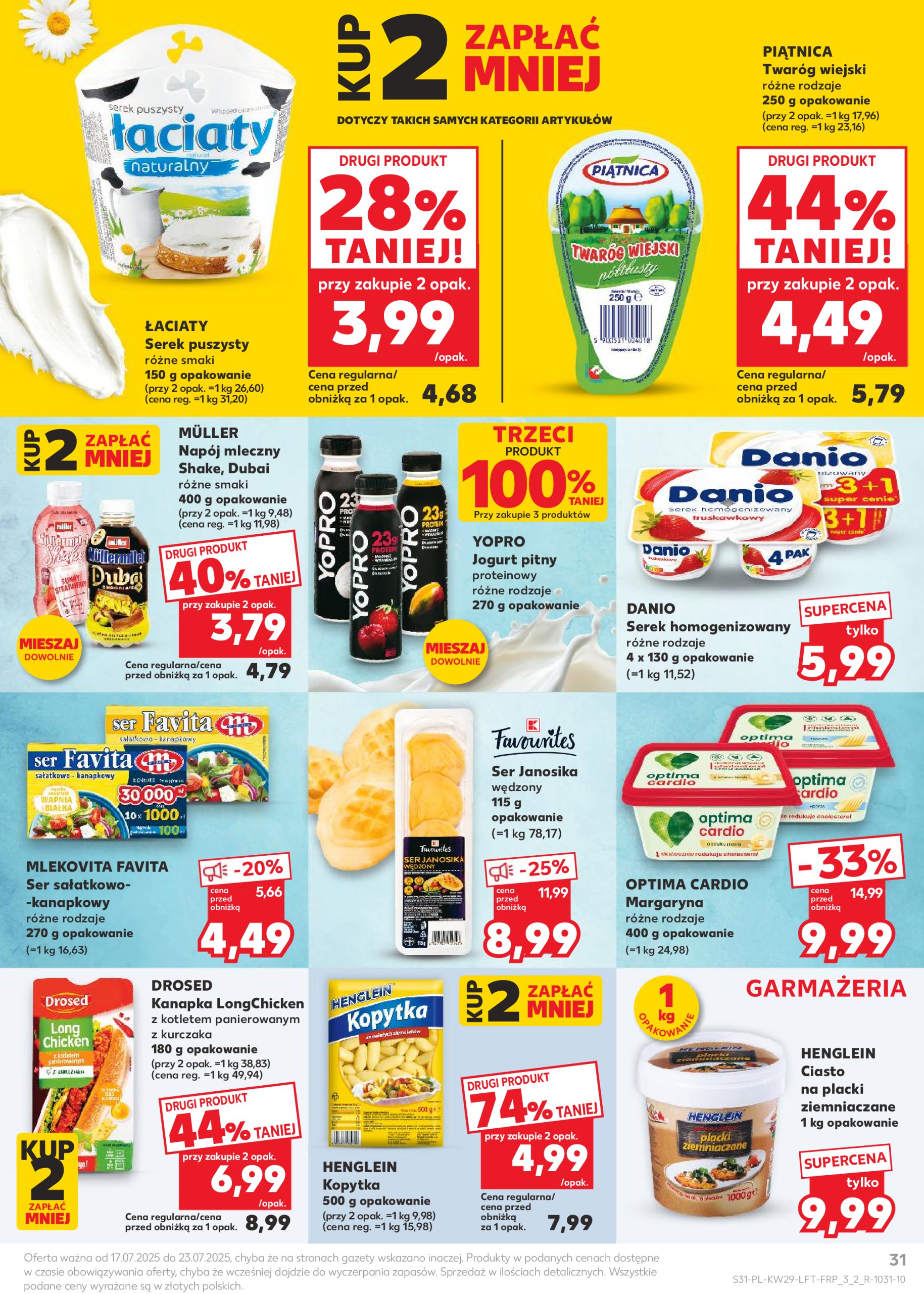 kaufland - Gazetka Kaufland ważna od 17.07. - 23.07. - page: 31 kaufland - Gazetka Kaufland ważna od 17.07. - 23.07. - page: 31