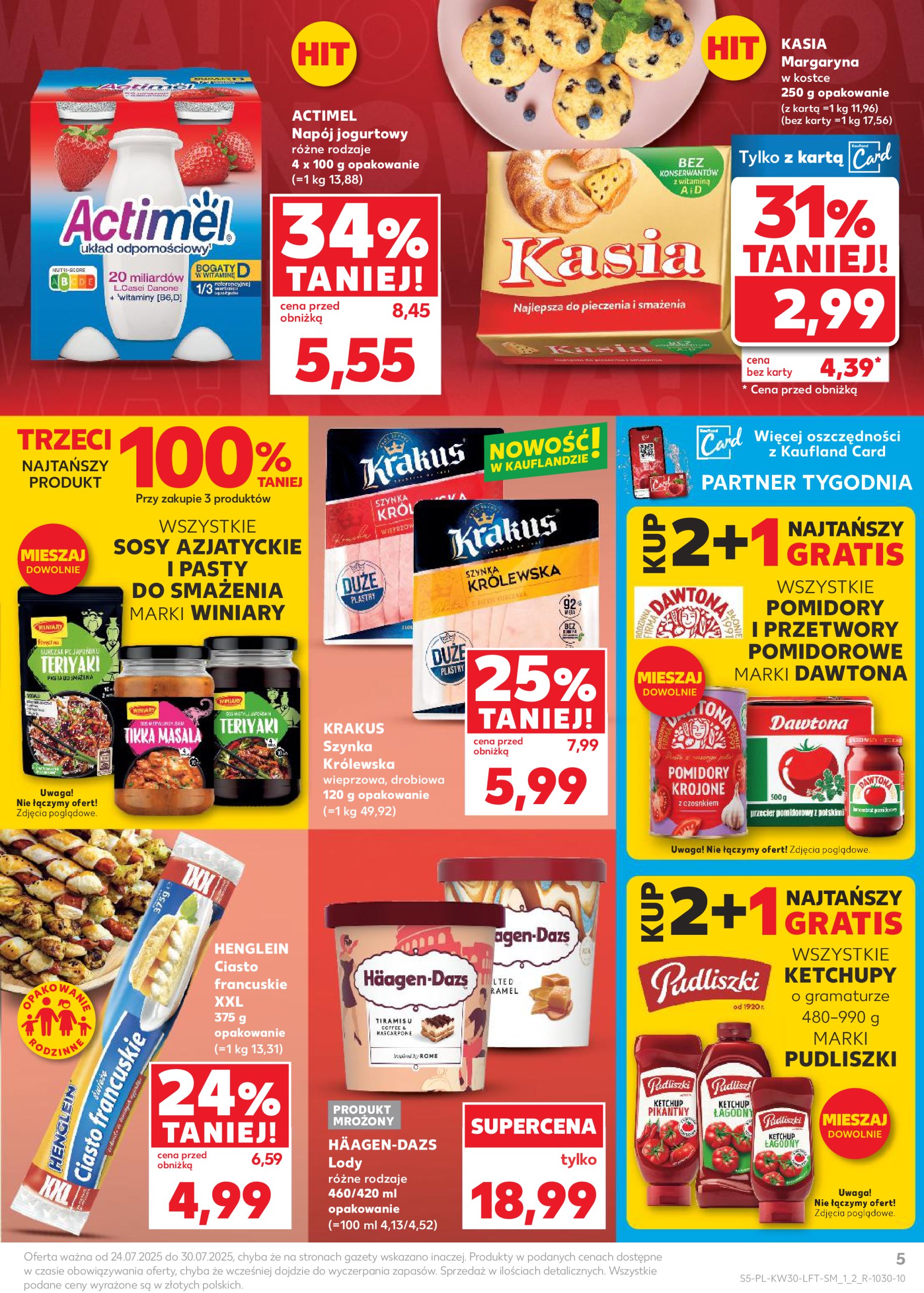 kaufland - Gazetka Kaufland ważna od 24.07. - 30.07. - page: 5 kaufland - Gazetka Kaufland ważna od 24.07. - 30.07. - page: 5