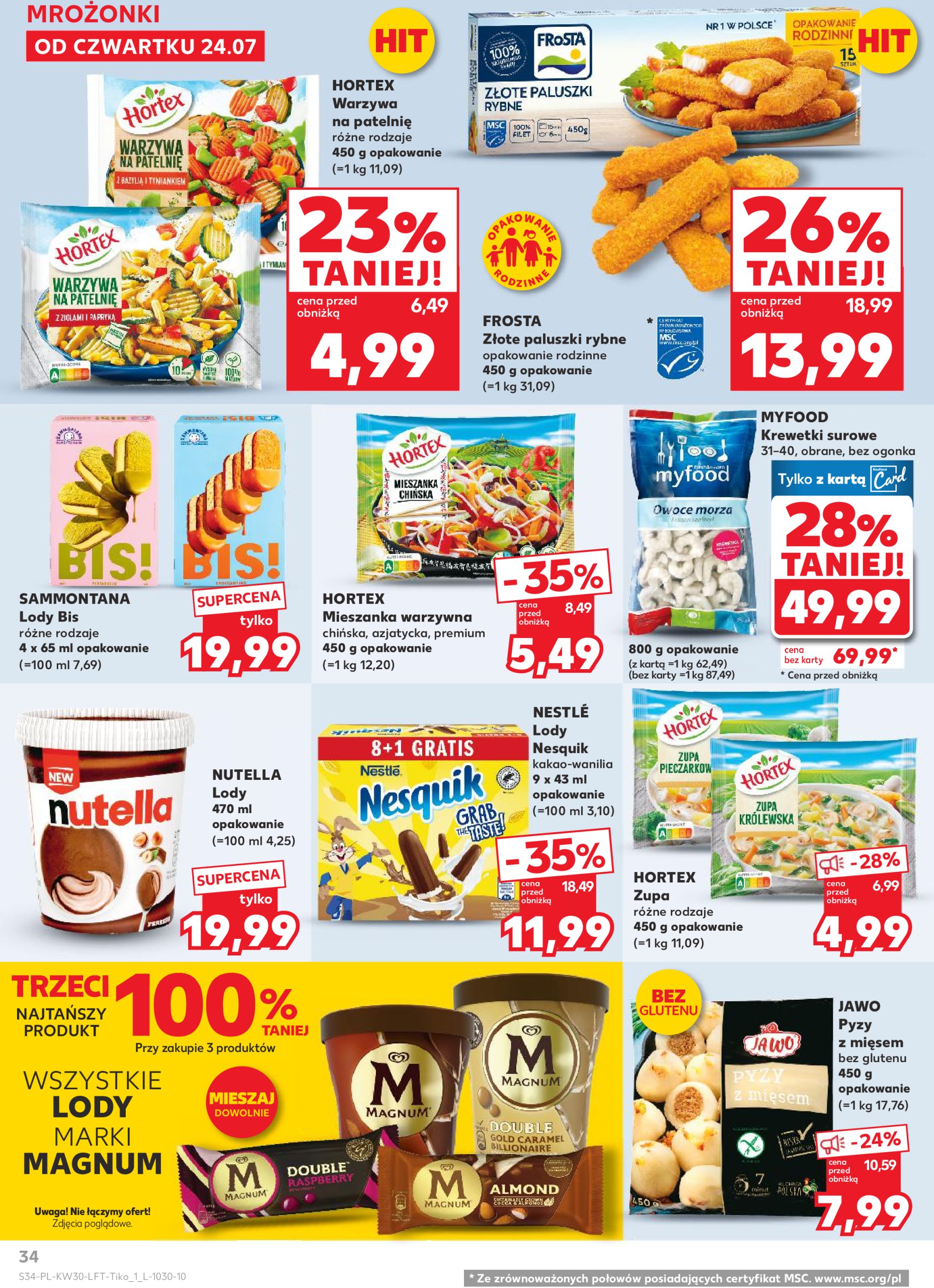 kaufland - Gazetka Kaufland ważna od 24.07. - 30.07. - page: 34 kaufland - Gazetka Kaufland ważna od 24.07. - 30.07. - page: 34
