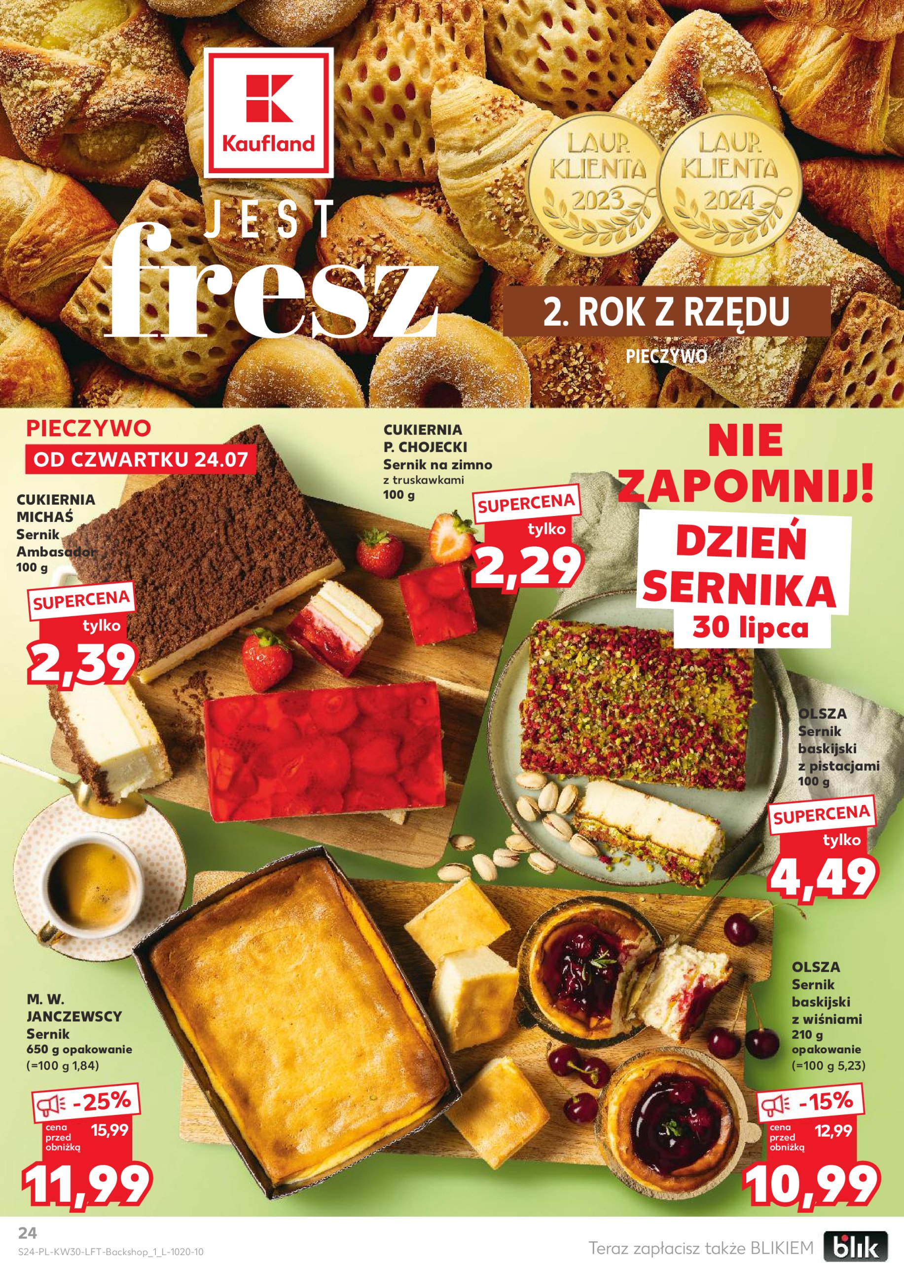 kaufland - Gazetka Kaufland ważna od 24.07. - 30.07. - page: 24 kaufland - Gazetka Kaufland ważna od 24.07. - 30.07. - page: 24