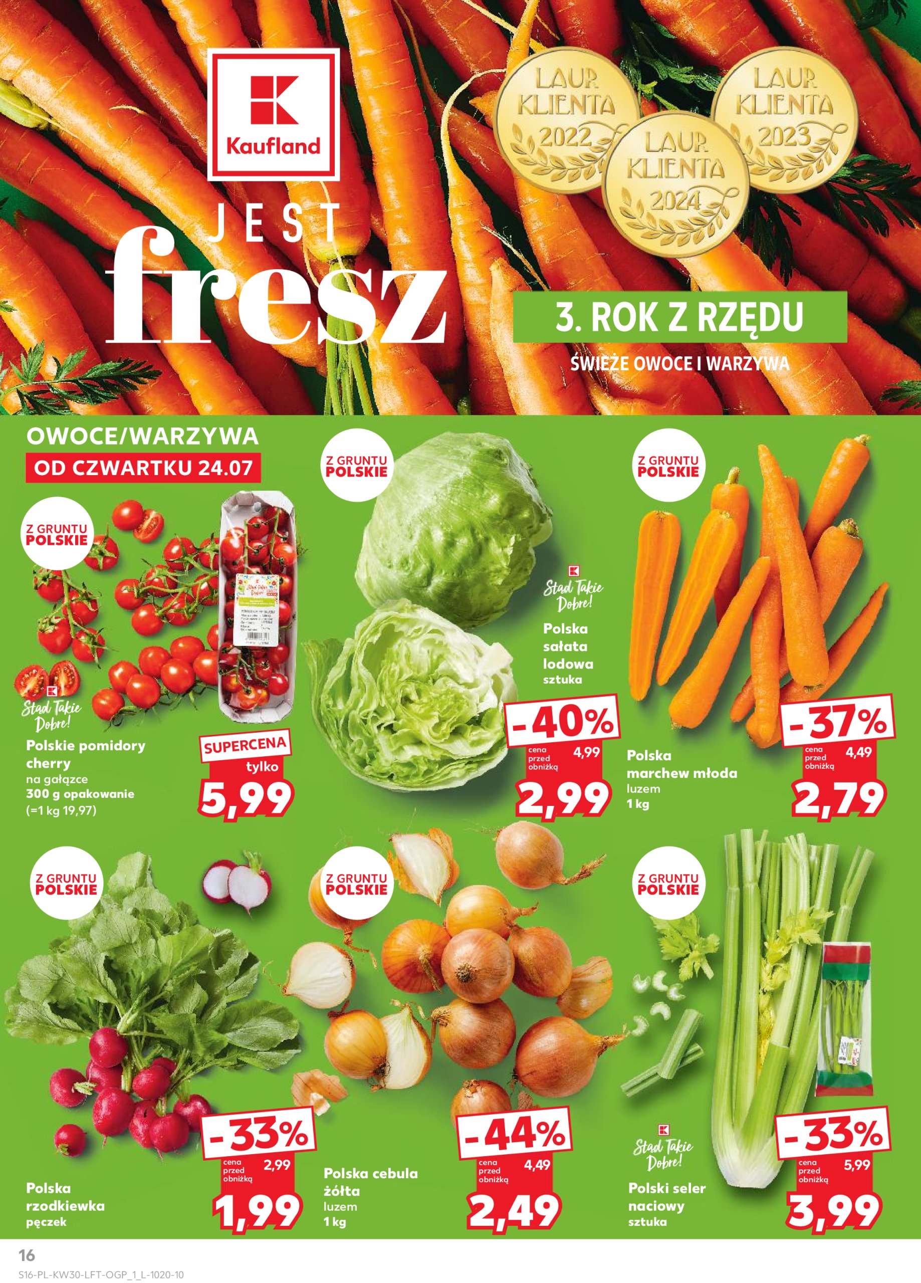 kaufland - Gazetka Kaufland ważna od 24.07. - 30.07. - page: 16 kaufland - Gazetka Kaufland ważna od 24.07. - 30.07. - page: 16
