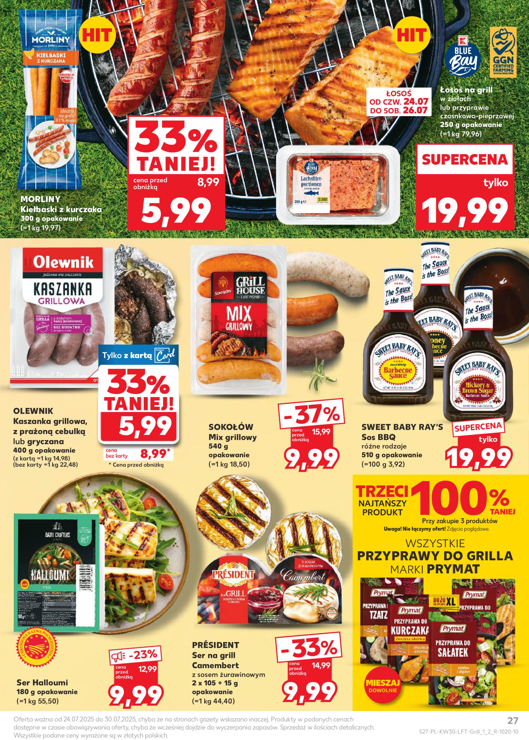 kaufland - Gazetka Kaufland ważna od 24.07. - 30.07. - page: 27 kaufland - Gazetka Kaufland ważna od 24.07. - 30.07. - page: 27