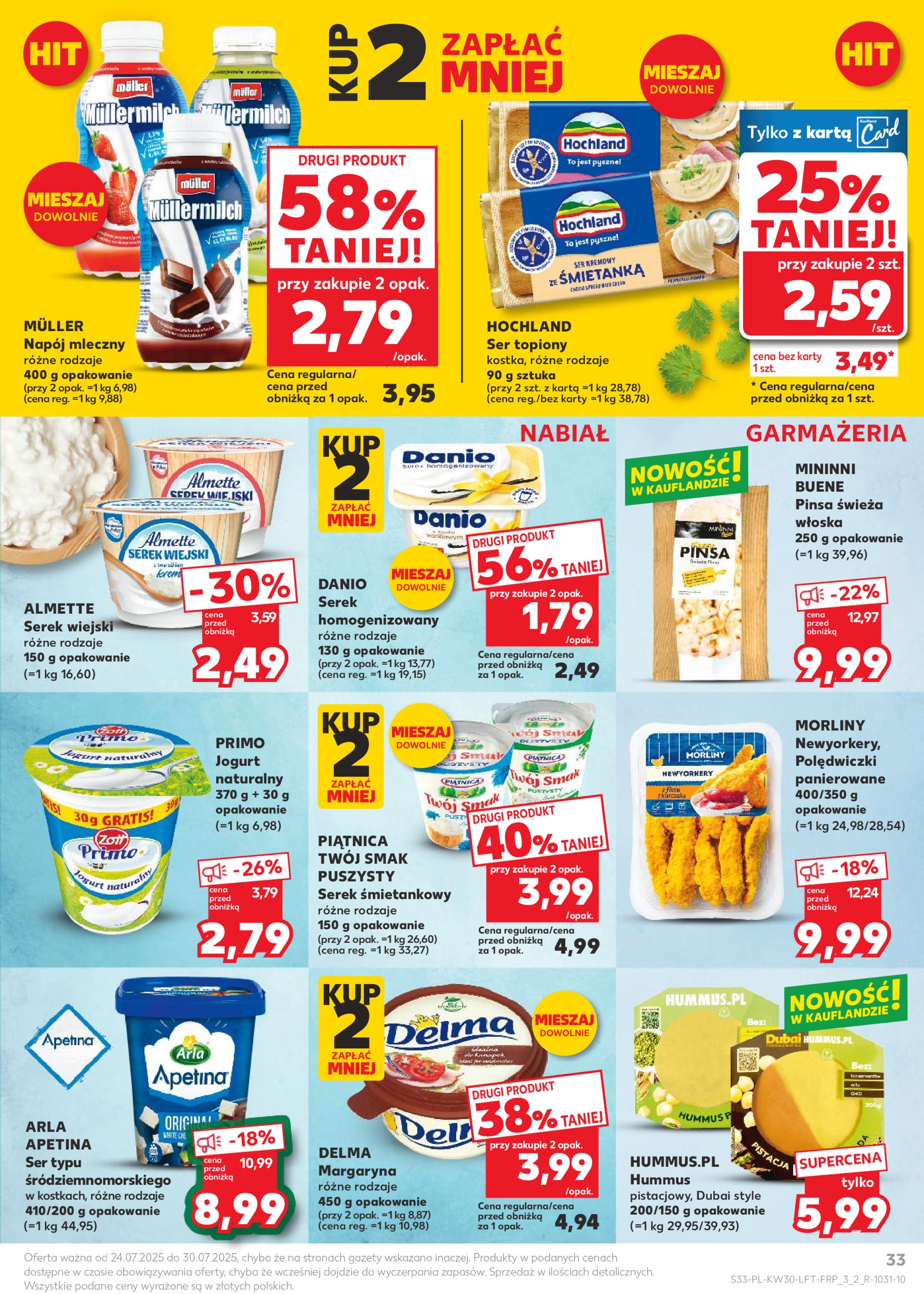 kaufland - Gazetka Kaufland ważna od 24.07. - 30.07. - page: 33 kaufland - Gazetka Kaufland ważna od 24.07. - 30.07. - page: 33
