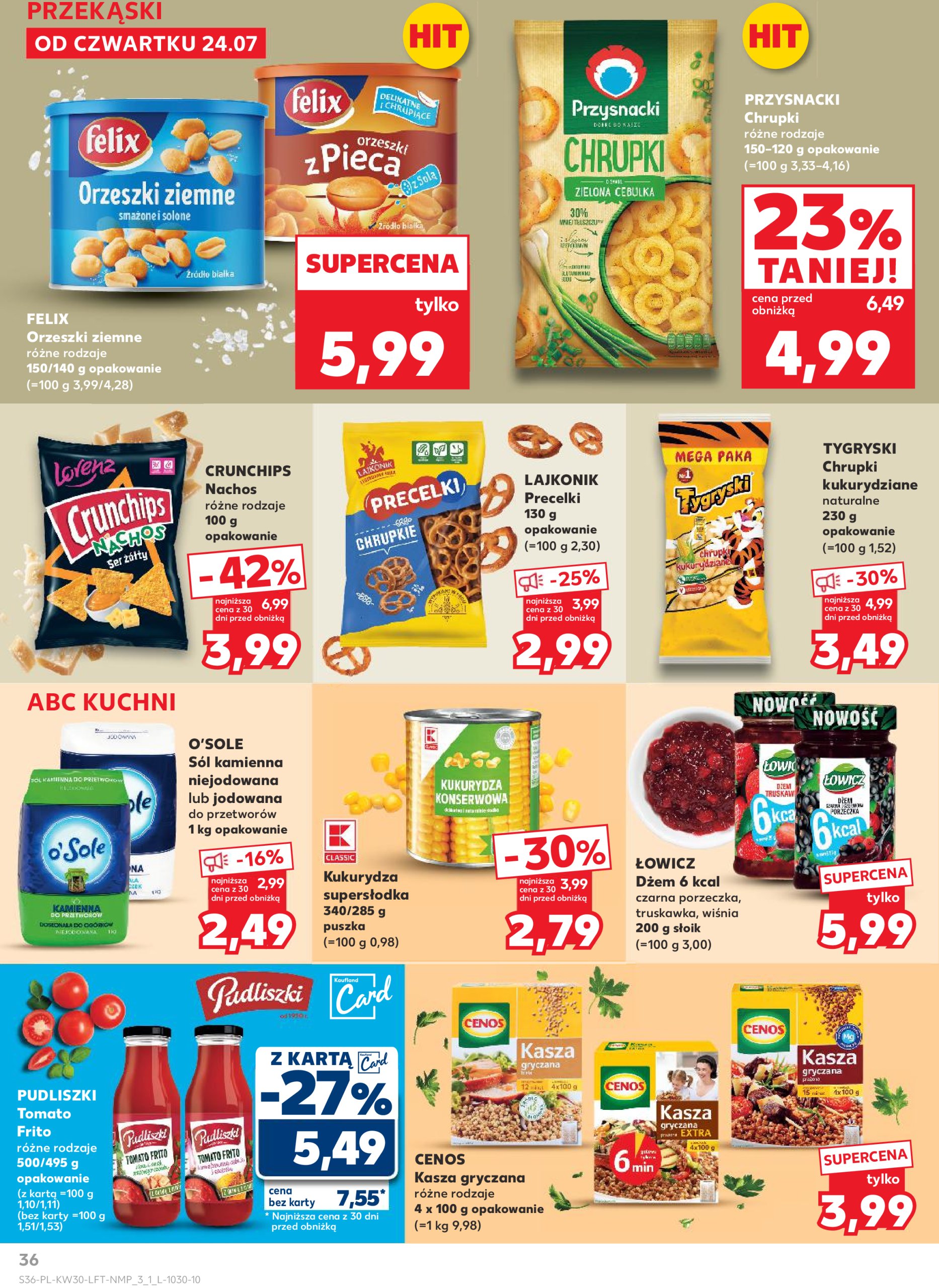 kaufland - Gazetka Kaufland ważna od 24.07. - 30.07. - page: 36 kaufland - Gazetka Kaufland ważna od 24.07. - 30.07. - page: 36