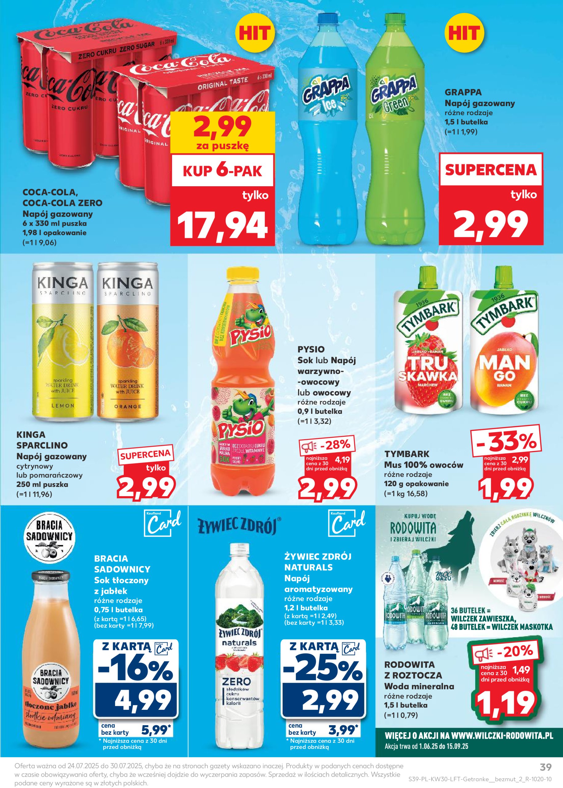 kaufland - Gazetka Kaufland ważna od 24.07. - 30.07. - page: 39 kaufland - Gazetka Kaufland ważna od 24.07. - 30.07. - page: 39