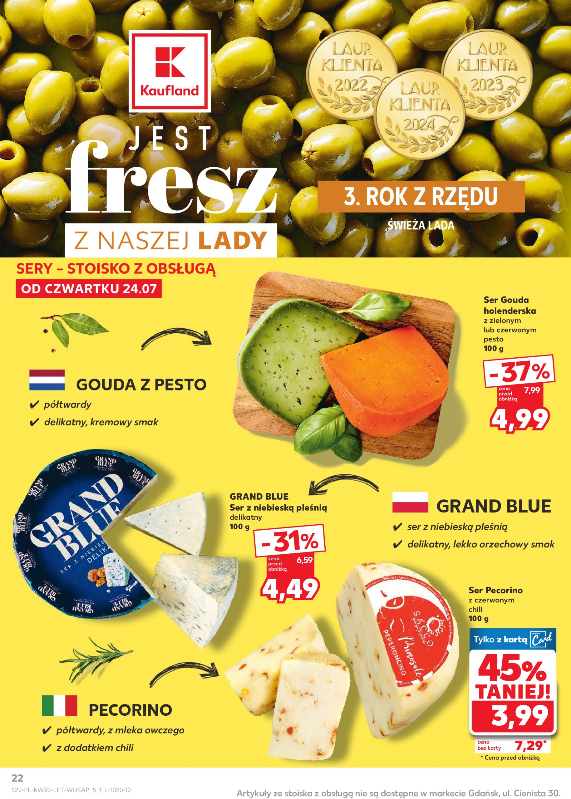 kaufland - Gazetka Kaufland ważna od 24.07. - 30.07. - page: 22 kaufland - Gazetka Kaufland ważna od 24.07. - 30.07. - page: 22
