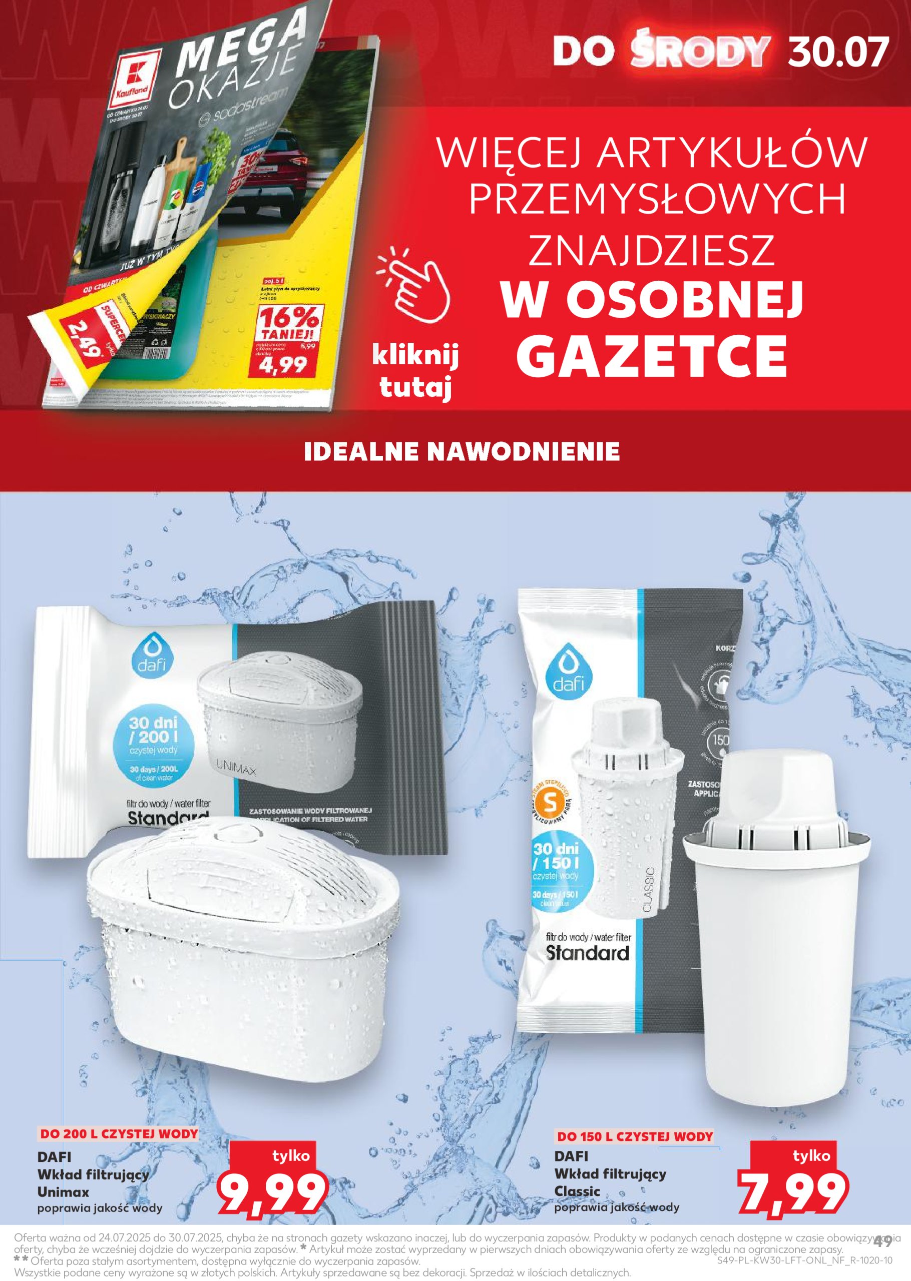 kaufland - Gazetka Kaufland ważna od 24.07. - 30.07. - page: 49 kaufland - Gazetka Kaufland ważna od 24.07. - 30.07. - page: 49