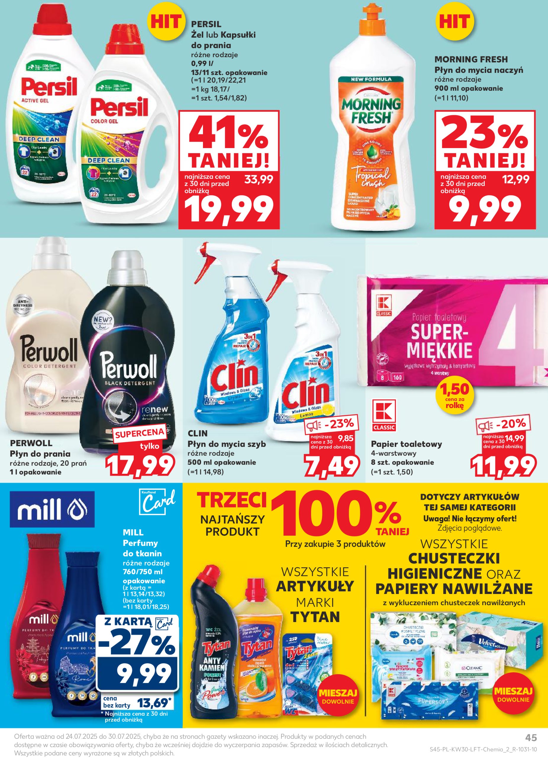 kaufland - Gazetka Kaufland ważna od 24.07. - 30.07. - page: 45 kaufland - Gazetka Kaufland ważna od 24.07. - 30.07. - page: 45