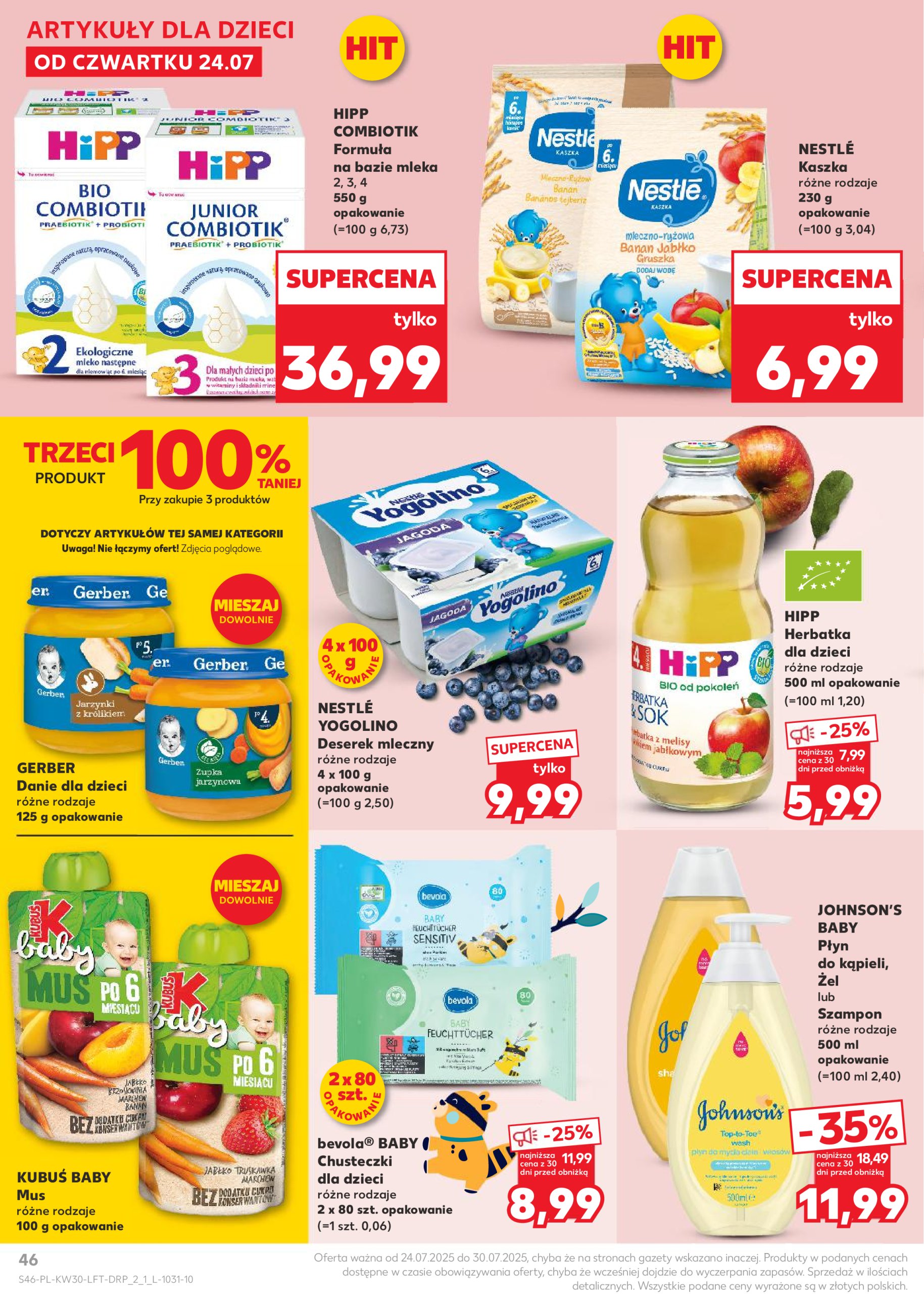 kaufland - Gazetka Kaufland ważna od 24.07. - 30.07. - page: 46 kaufland - Gazetka Kaufland ważna od 24.07. - 30.07. - page: 46