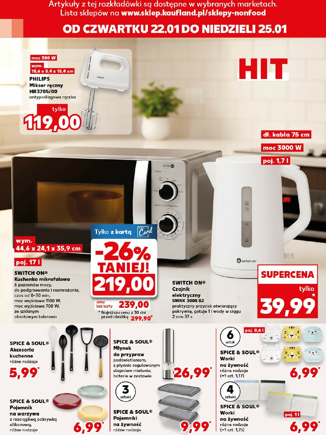 kaufland - Gazetka Kaufland - Mega okazje - ważna od 22.01. do 28.01. - page: 10