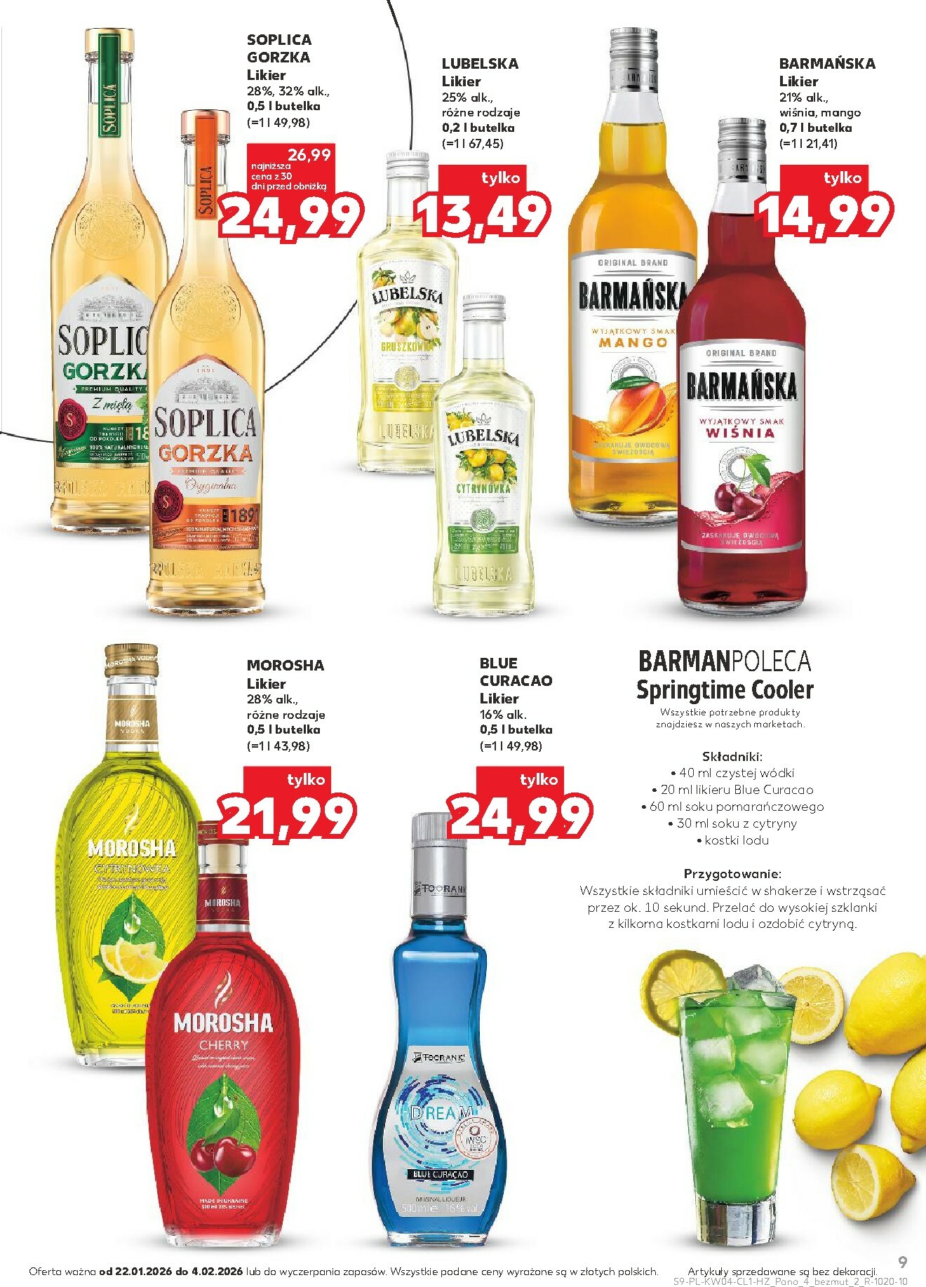 kaufland - Gazetka Kaufland - Barek - ważna od 22.01. do 04.02. - page: 9