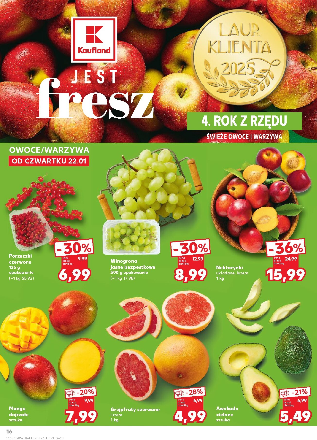 kaufland - Gazetka Kaufland - ważna od 22.01. do 28.01. - page: 16