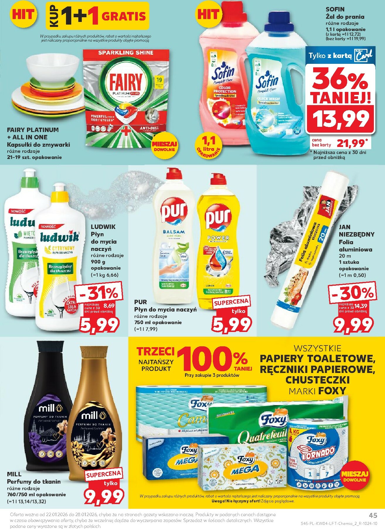 kaufland - Gazetka Kaufland - ważna od 22.01. do 28.01. - page: 45