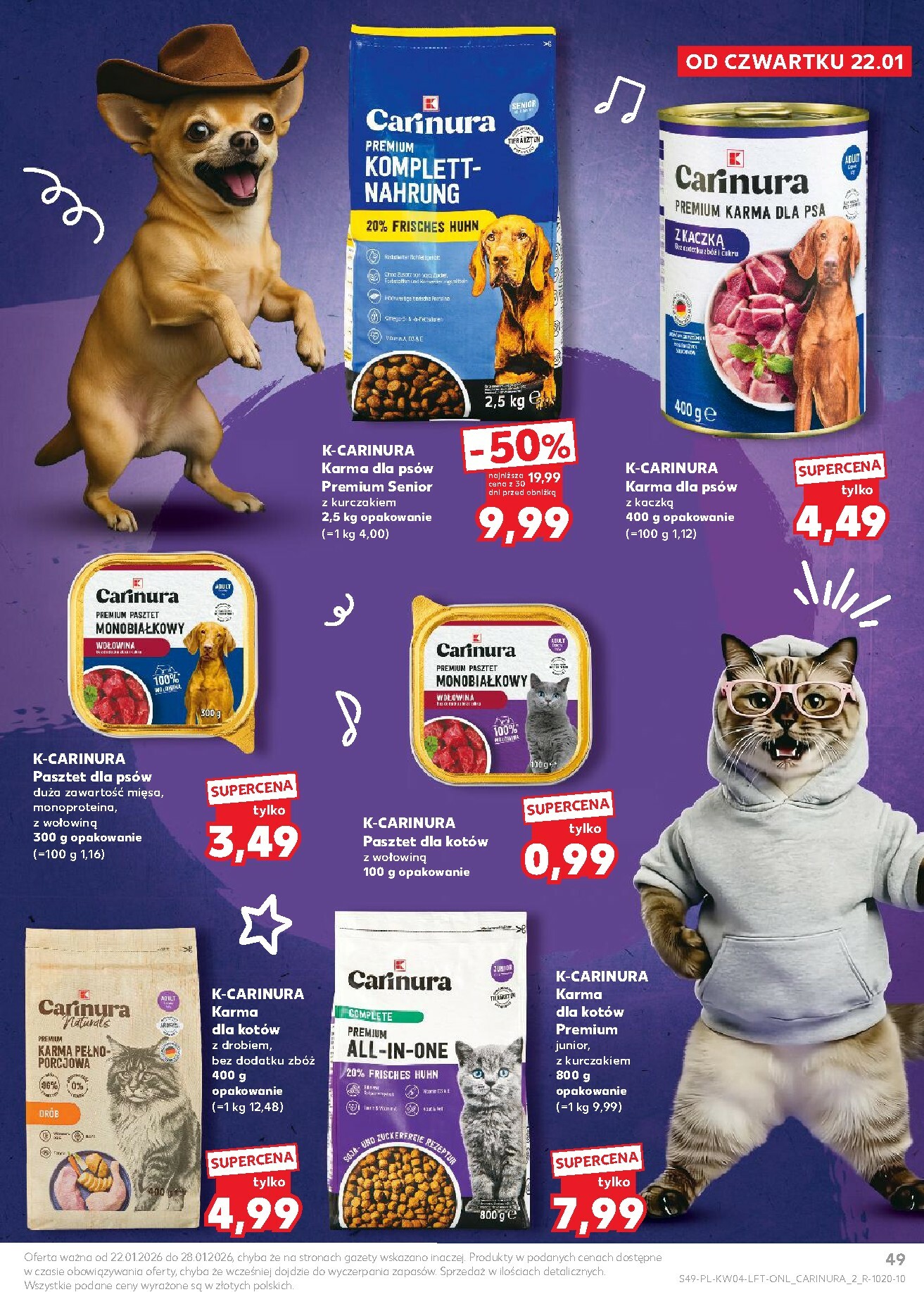 kaufland - Gazetka Kaufland - ważna od 22.01. do 28.01. - page: 49