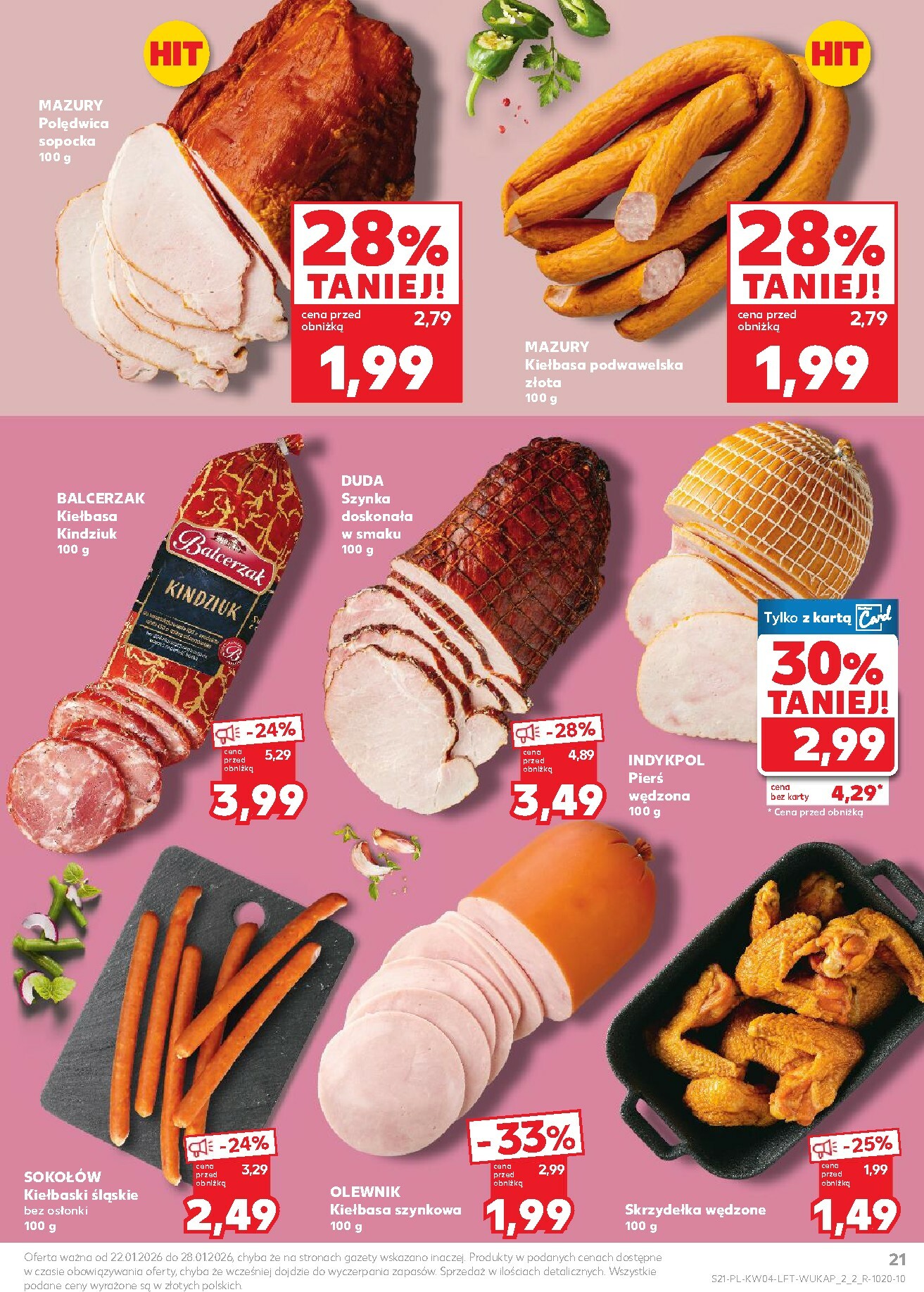 kaufland - Gazetka Kaufland - ważna od 22.01. do 28.01. - page: 21