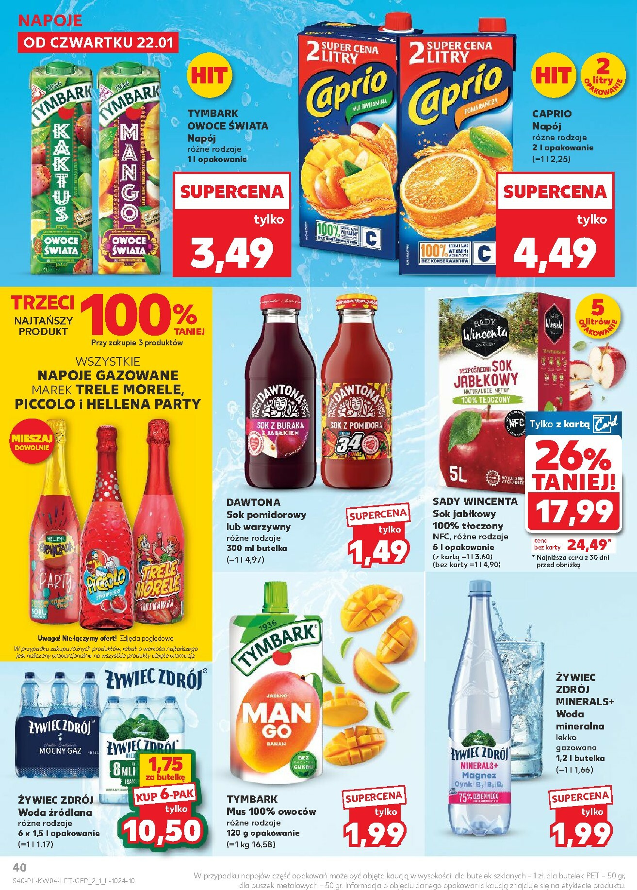 kaufland - Gazetka Kaufland - ważna od 22.01. do 28.01. - page: 40