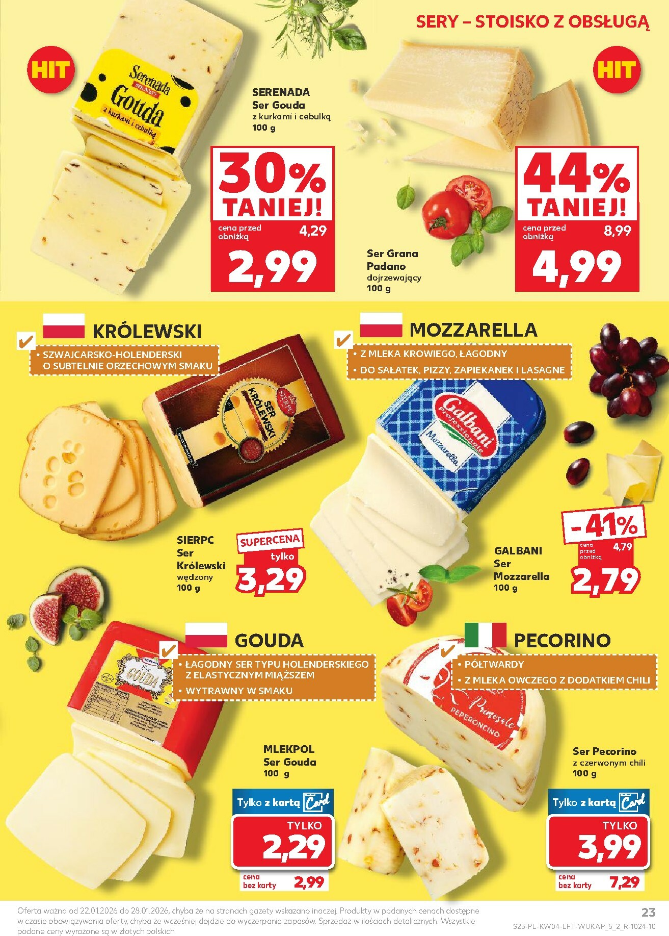 kaufland - Gazetka Kaufland - ważna od 22.01. do 28.01. - page: 23