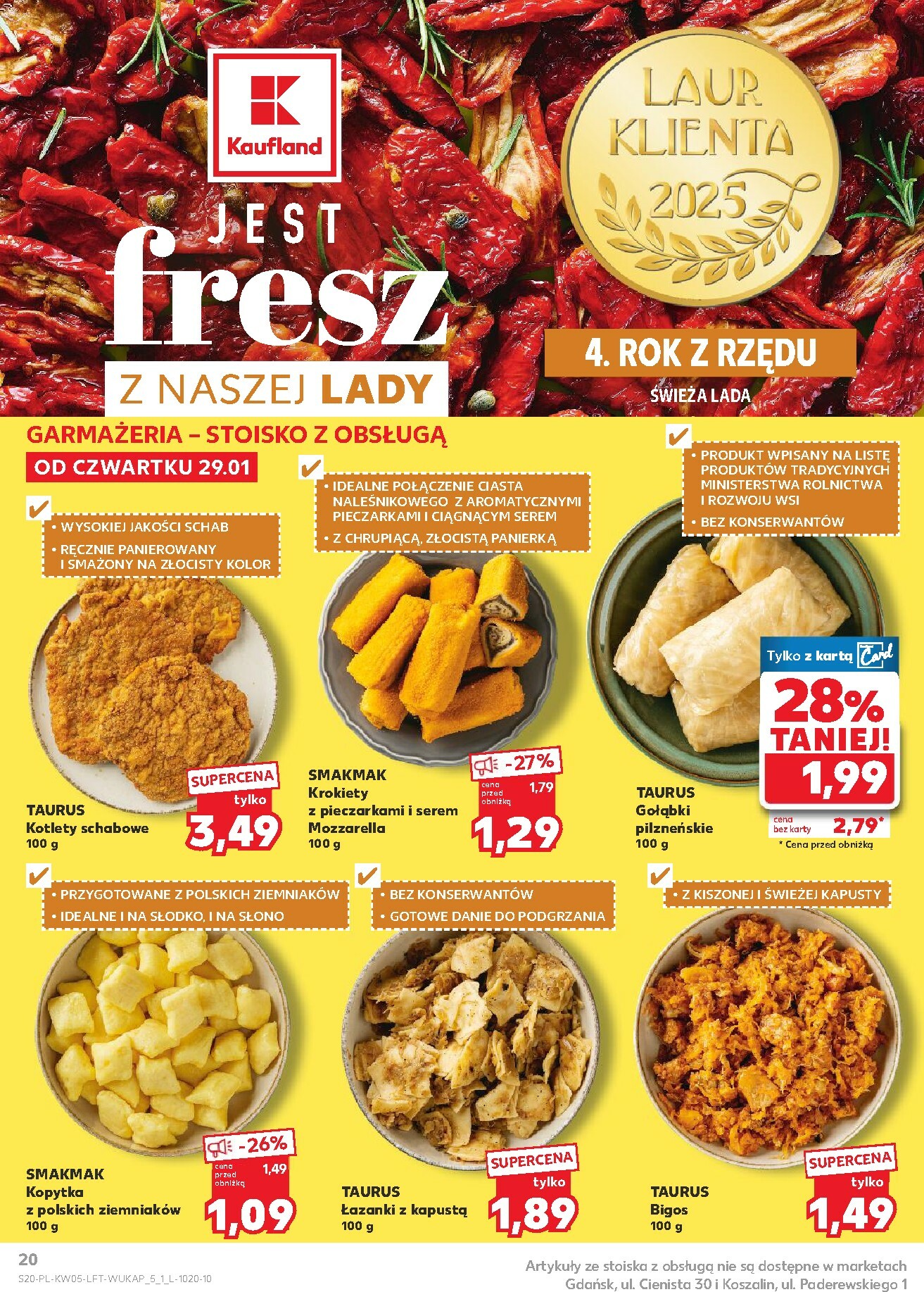 kaufland - Gazetka Kaufland - ważna od 29.01. do 04.02. - page: 20